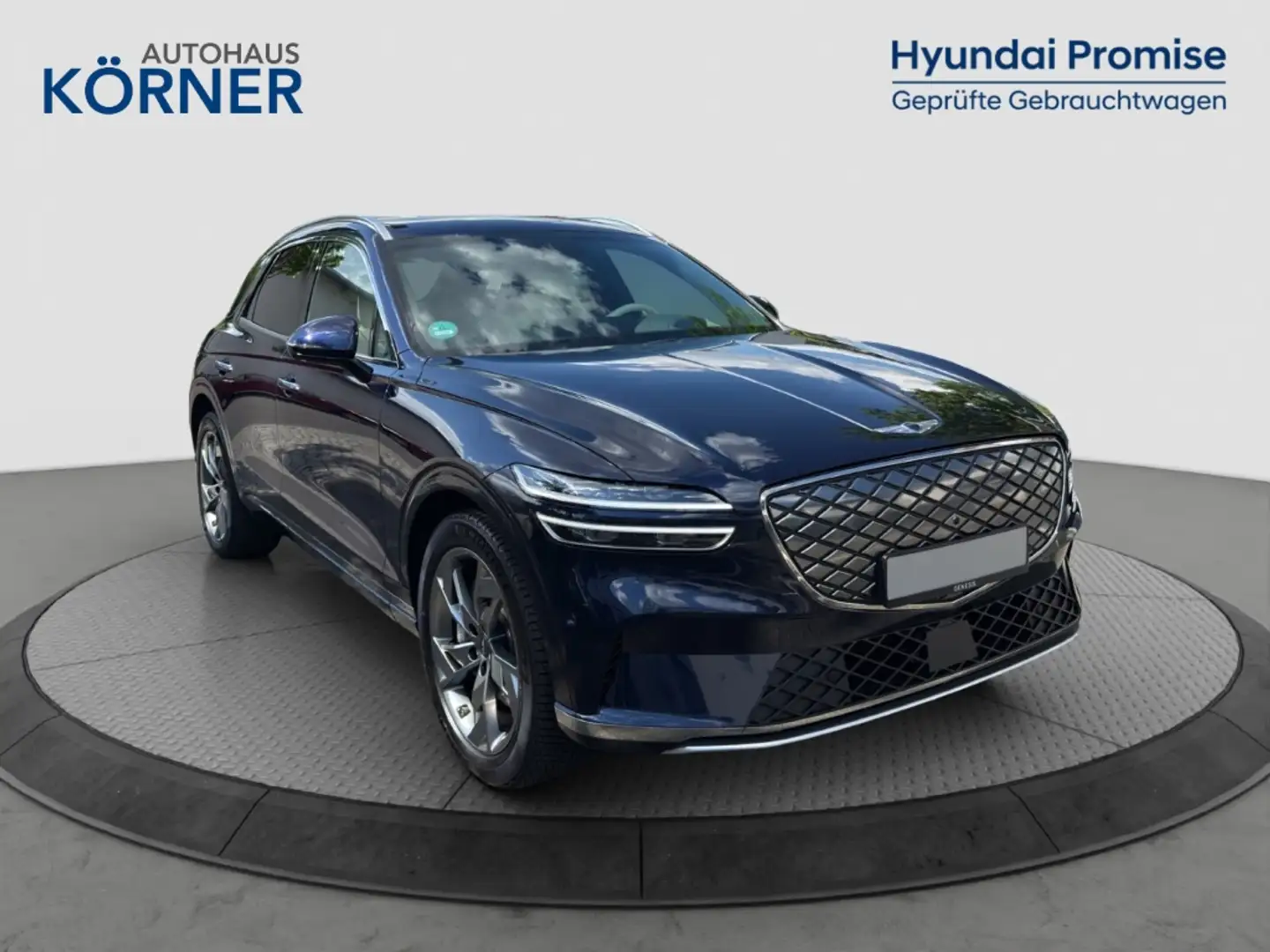 Genesis GV70 Sport Electrified 4WD 77,4kWh *MASSAGE*PANO* Bleu - 1