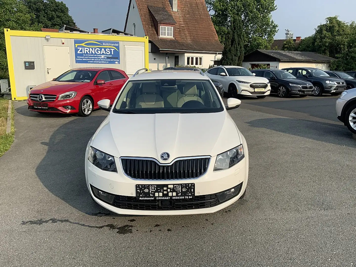 Skoda Octavia Combi 2,0 Elegance TDI 4x4 Green tec Pickerl bi... Weiß - 2