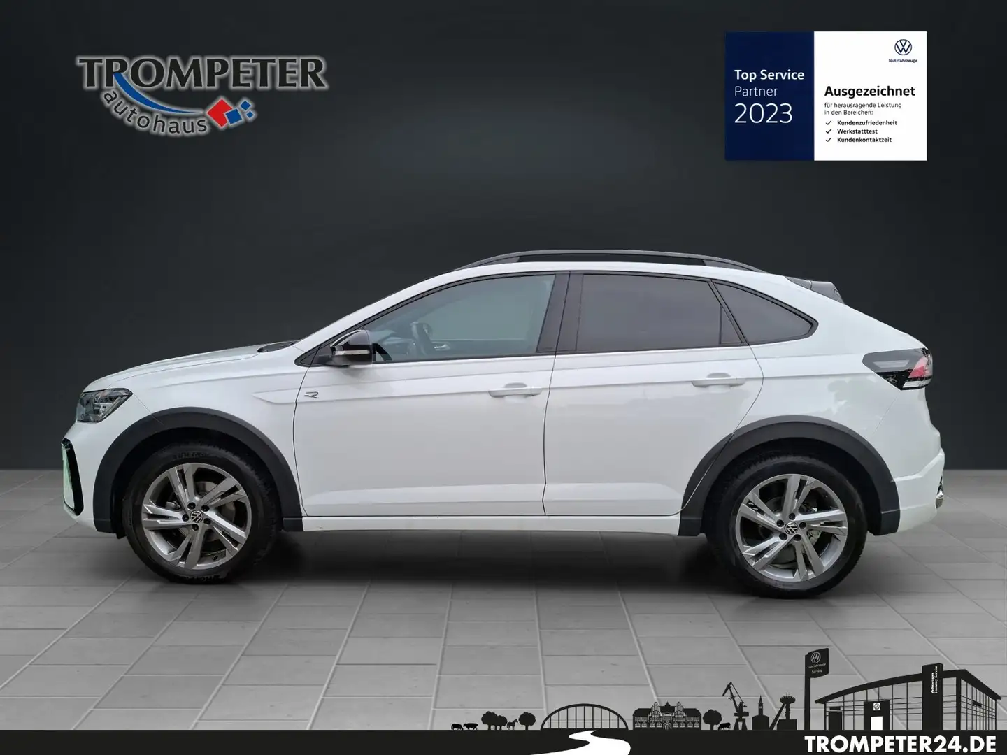 Volkswagen Taigo 1.0 TSI 85KW DSG R-Line Klima PDC Kamera Weiß - 2