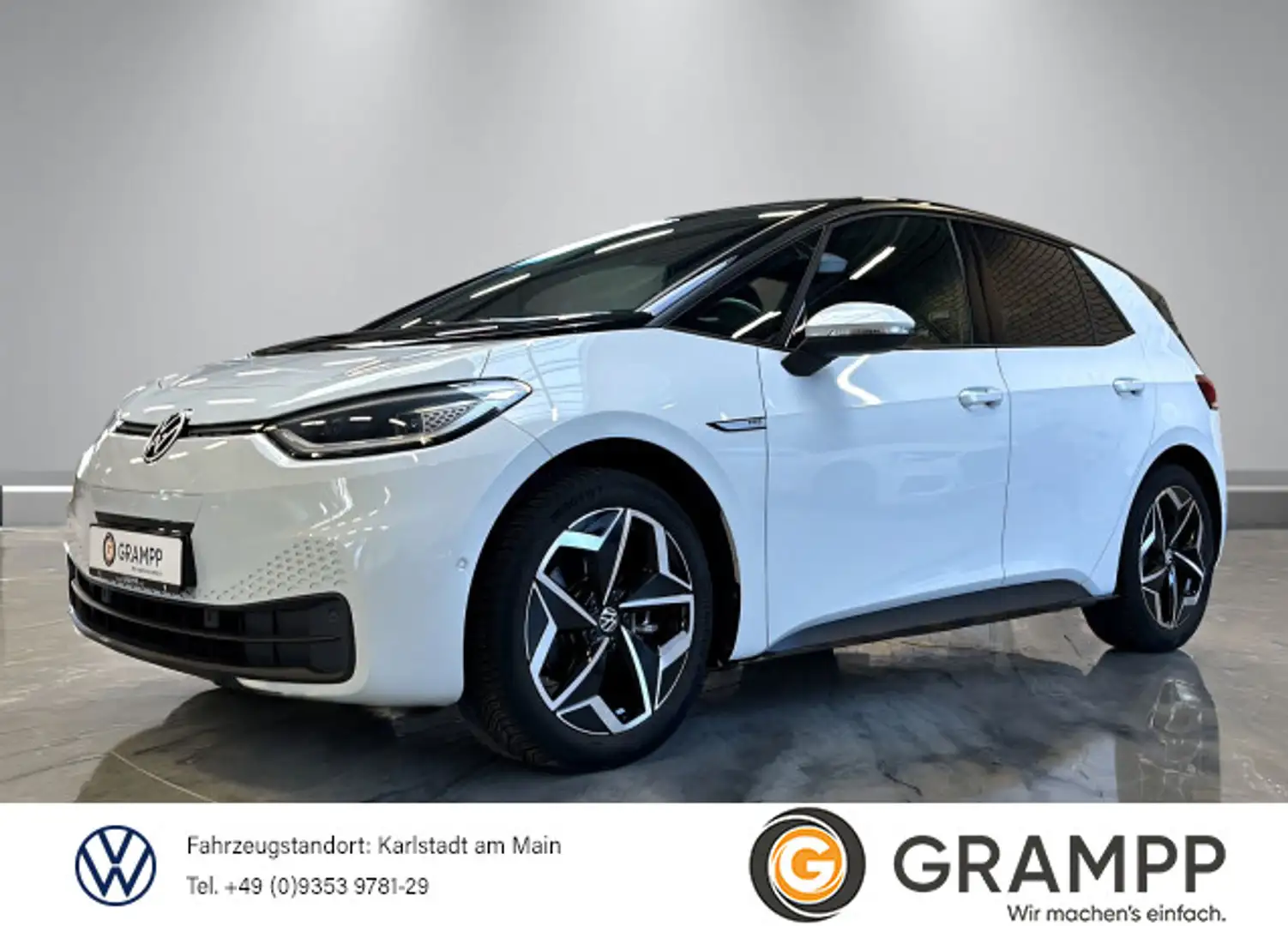 Volkswagen ID.3 Pro Performance +CCS+WÄRMEPUMPE+PANO+KAMERA Weiß - 1
