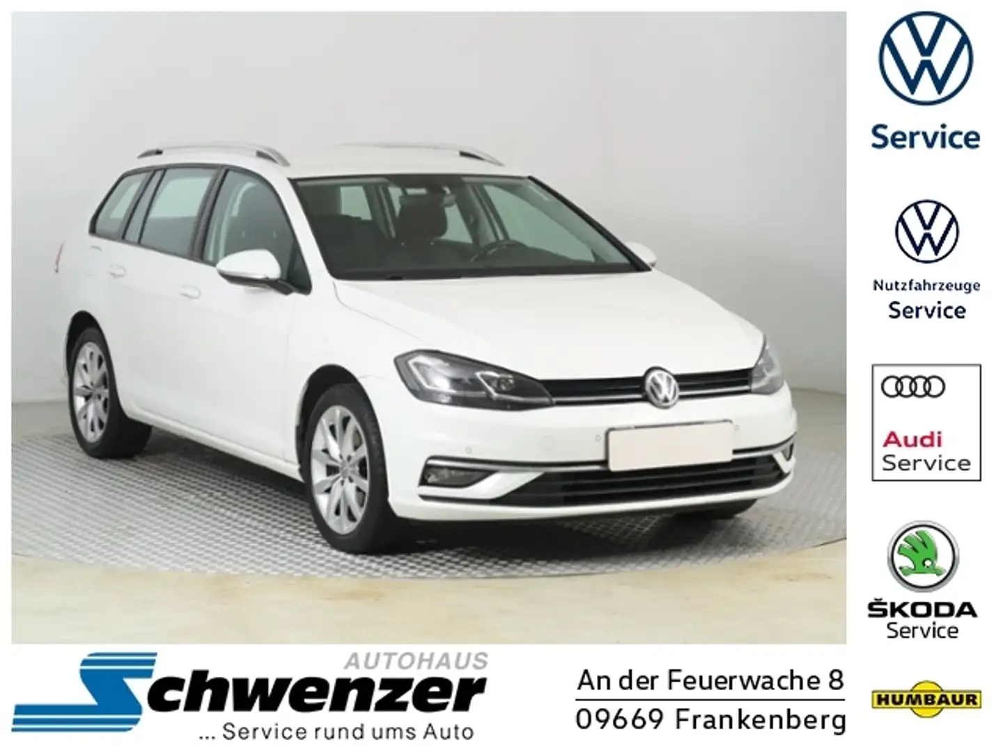Volkswagen Golf Variant VII Variant Comfortline LED ACC SHZ PDC NSW APP K Blanc - 1