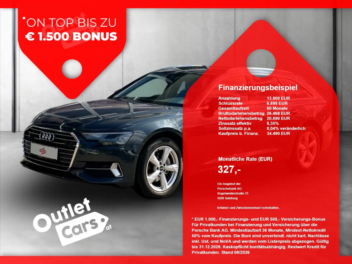 Audi A6 Avant 40 2.0 TDI sport LED+NAV+RADAR+RFK+SHZ Grau - 1