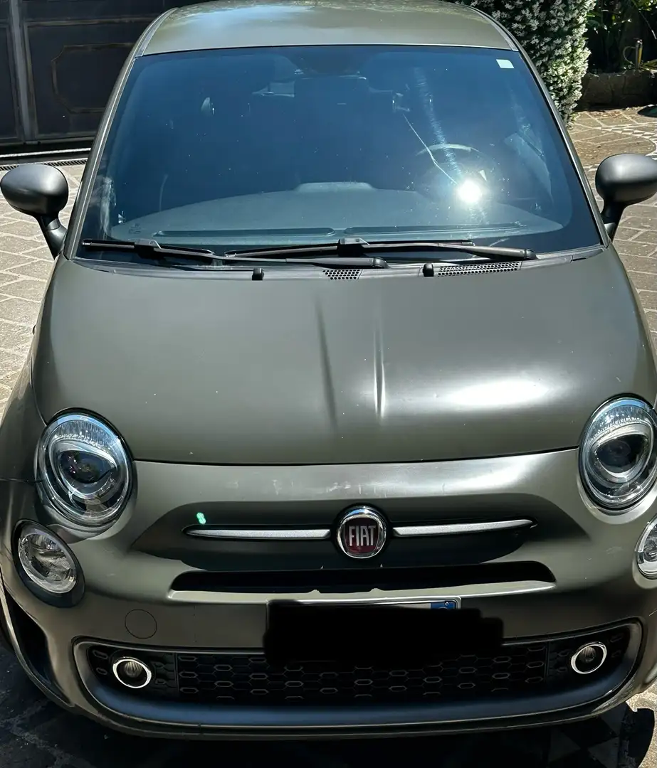 Fiat 500 1.2 Lounge 69cv Verde - 1