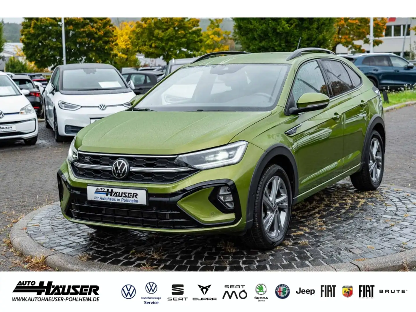 Volkswagen Taigo R-Line 1.0 TSI DSG NAVI KAMERA PARK ACC LED TRAVEL Grün - 1