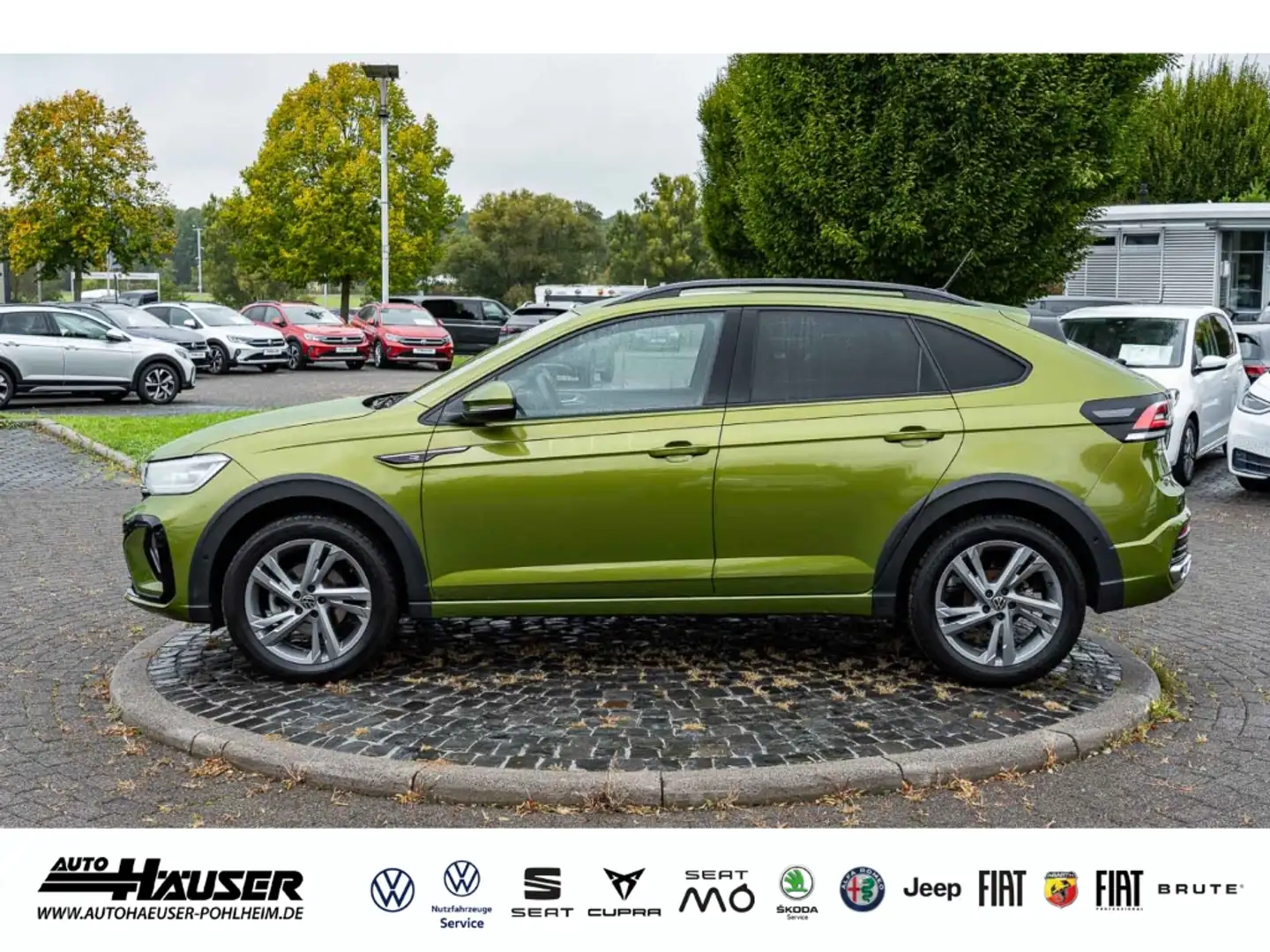 Volkswagen Taigo R-Line 1.0 TSI DSG NAVI KAMERA PARK ACC LED TRAVEL Grün - 2