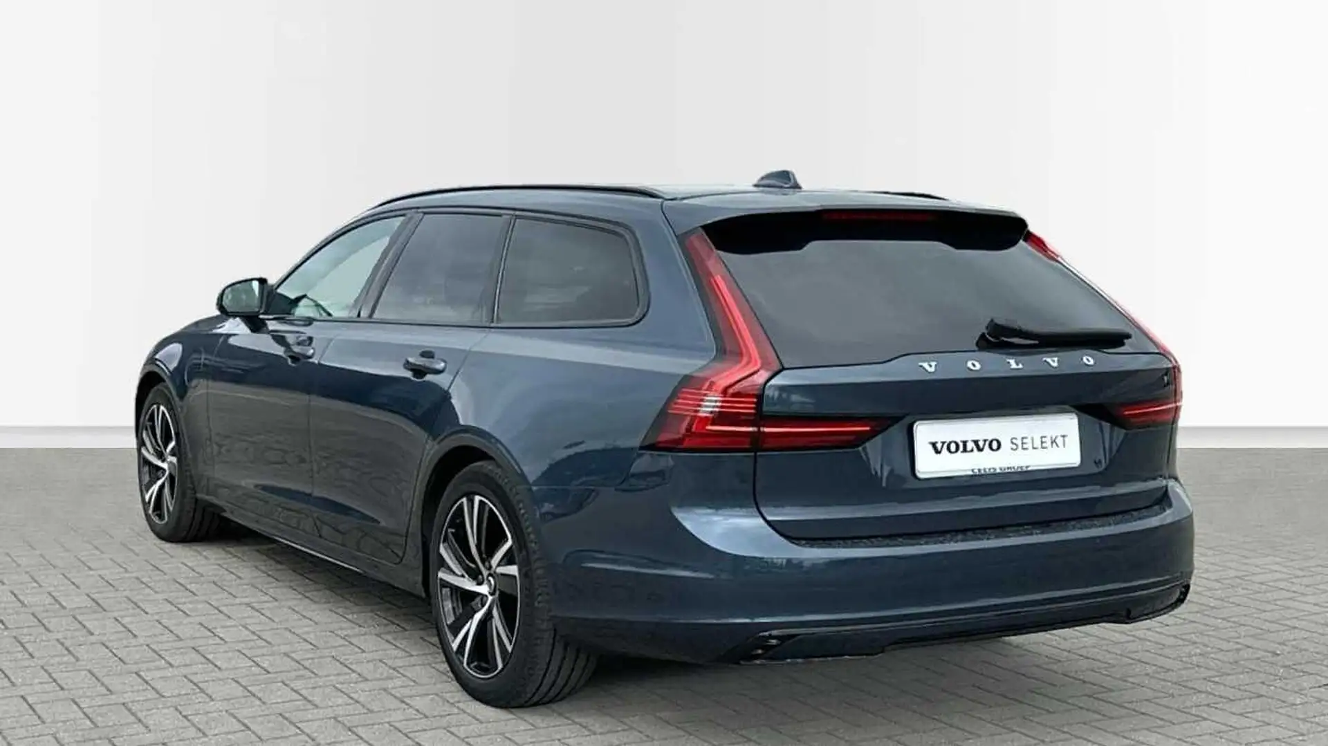 Volvo V90 T8 AWD plug-in hybrid | Recharge R-Design Blau - 2