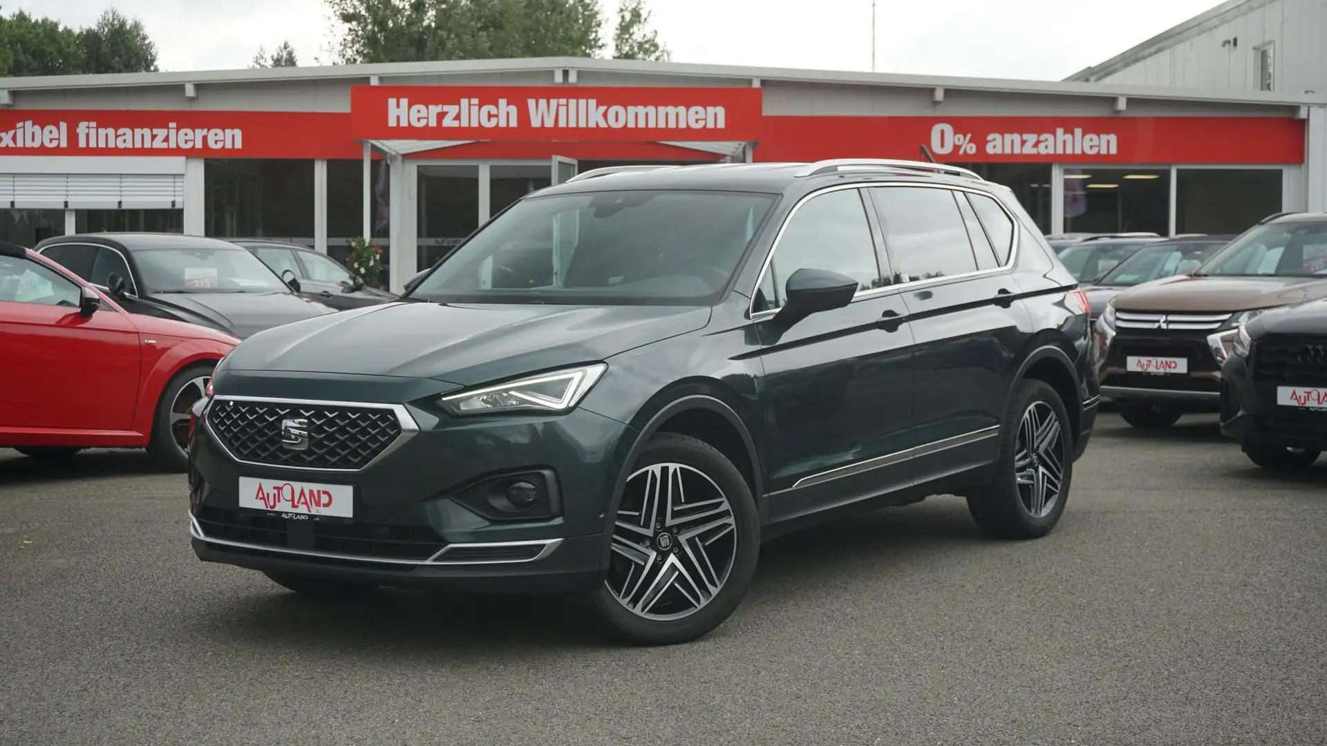 SEAT Tarraco 2.0 TDI Xcellence LED Navi AHK Beats ACC Grün - 2