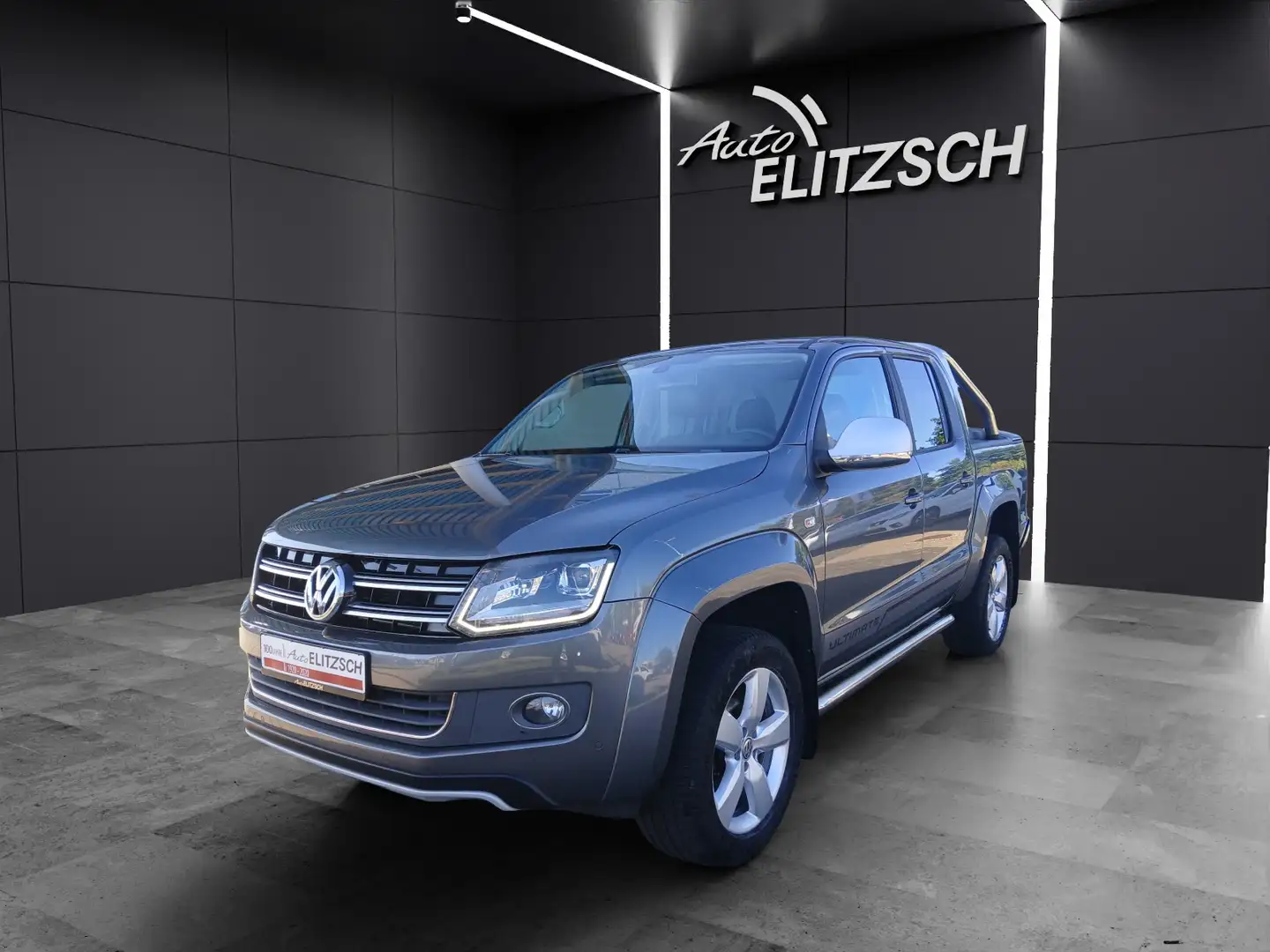 Volkswagen Amarok TDI DSG Ultimate DC 4M STH Xenon AHK Navi GRA R... Grau - 2