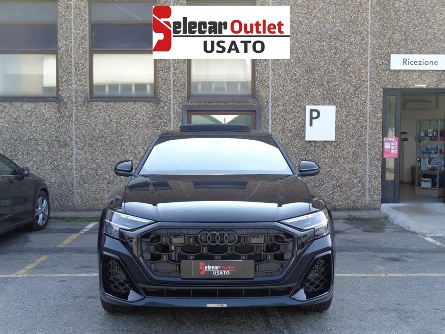 Audi Q8 3.0 V6 TFSI e 394CV quattro tiptr. S line edition Weiß - 2