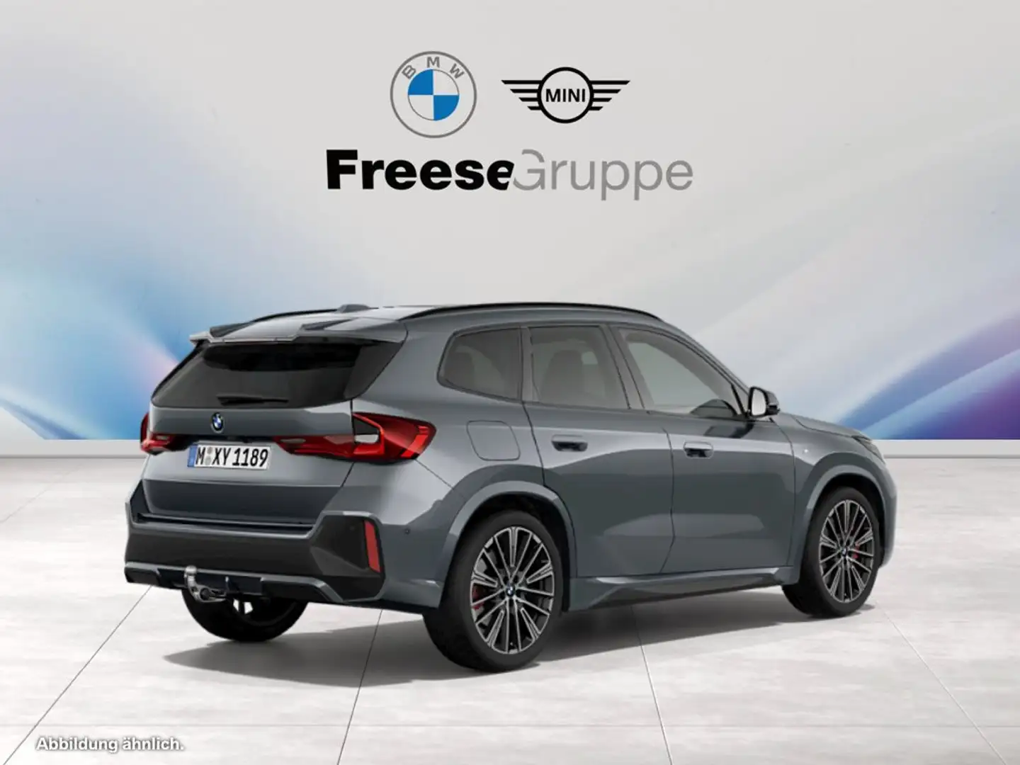 BMW X1 xDrive23d M Sportpaket Head-Up HK HiFi DAB Grau - 2