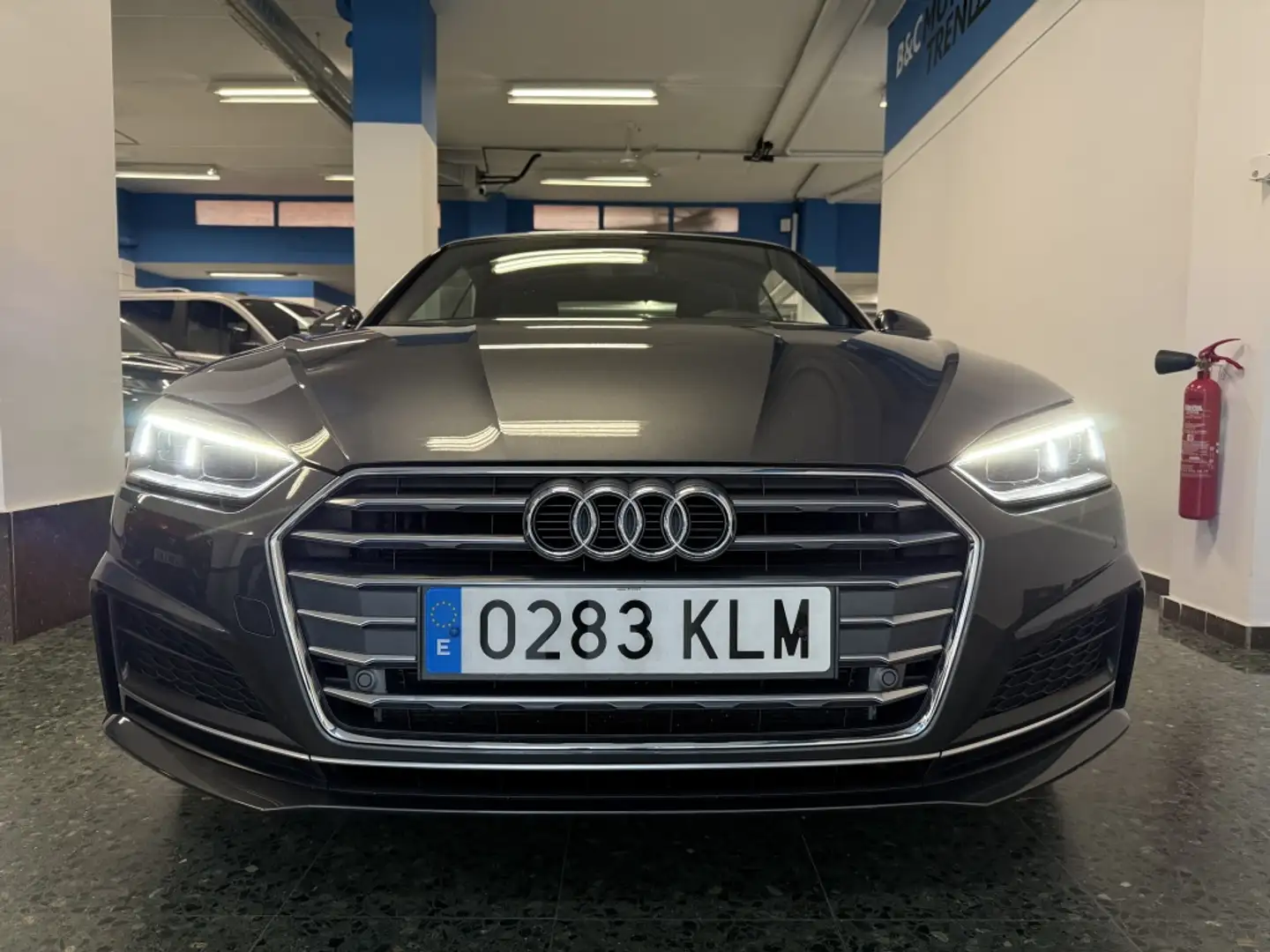 Audi A5 Cabrio 2.0TDI S Line S tronic Gris - 2