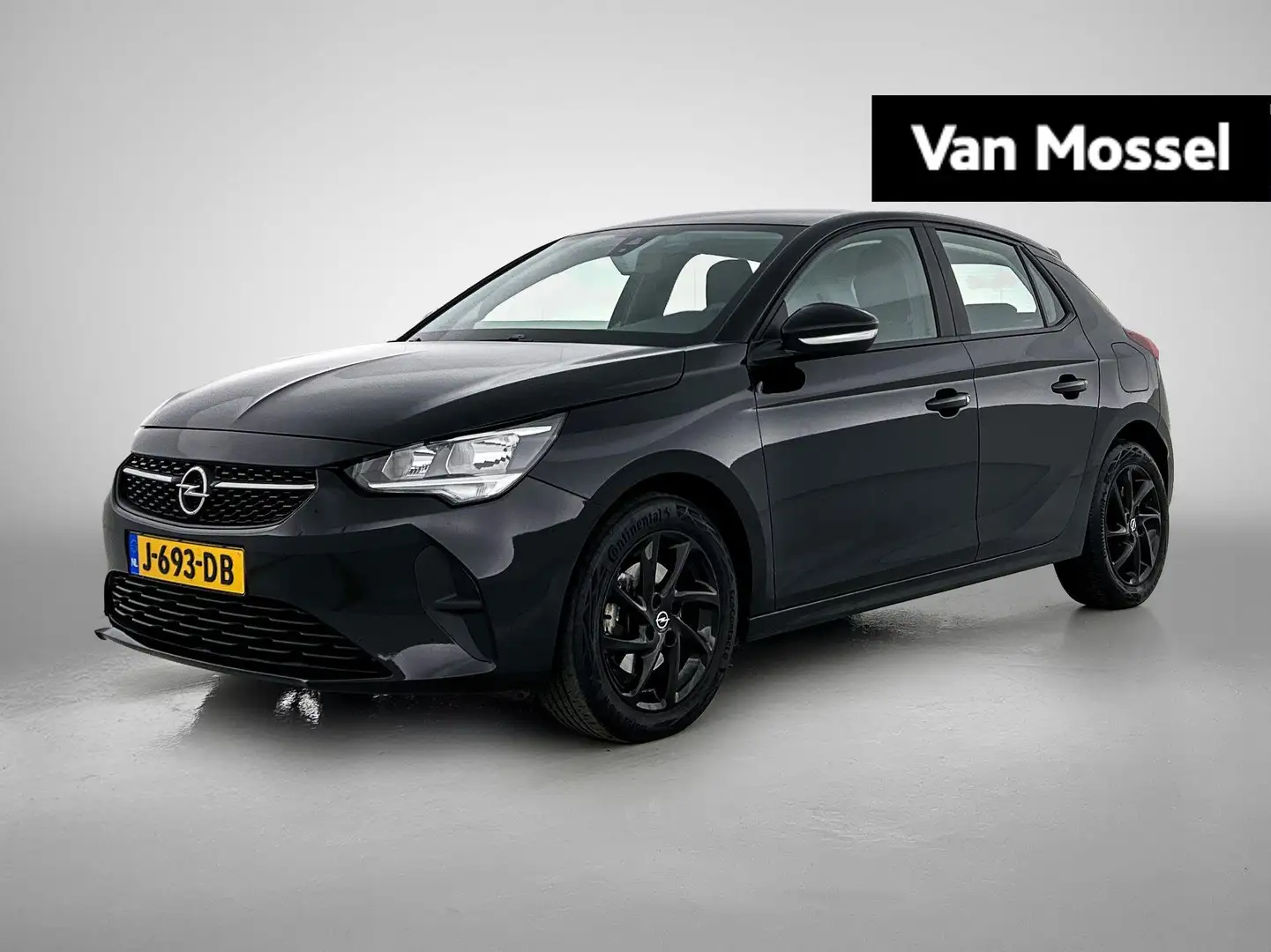 Opel Corsa 1.2 Edition | 100PK | LMV | Zwart - 1
