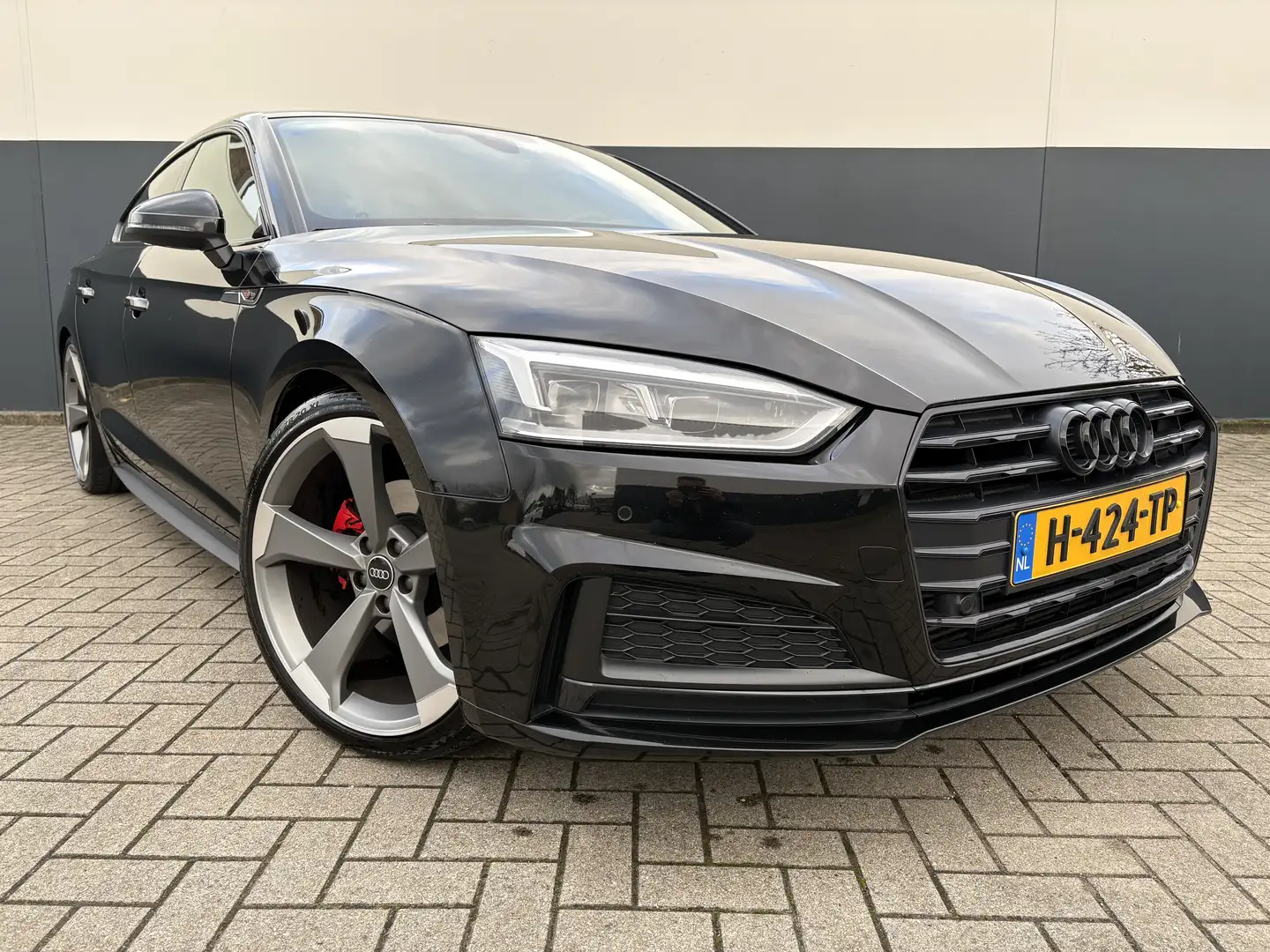 Audi A5 Audi A5 3x S-Line! Dealeronderh OrigineelNL Zwart - 1