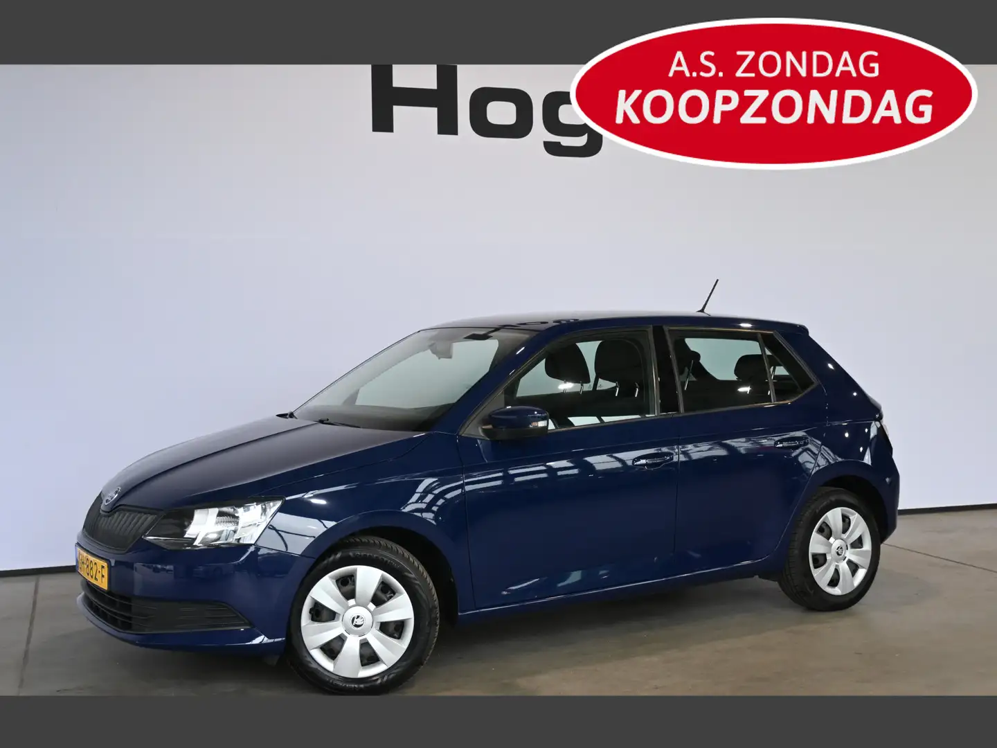 Skoda Fabia 1.0 Active Elektrisch Pakket Trekhaak Rijklaarprij Bleu - 1