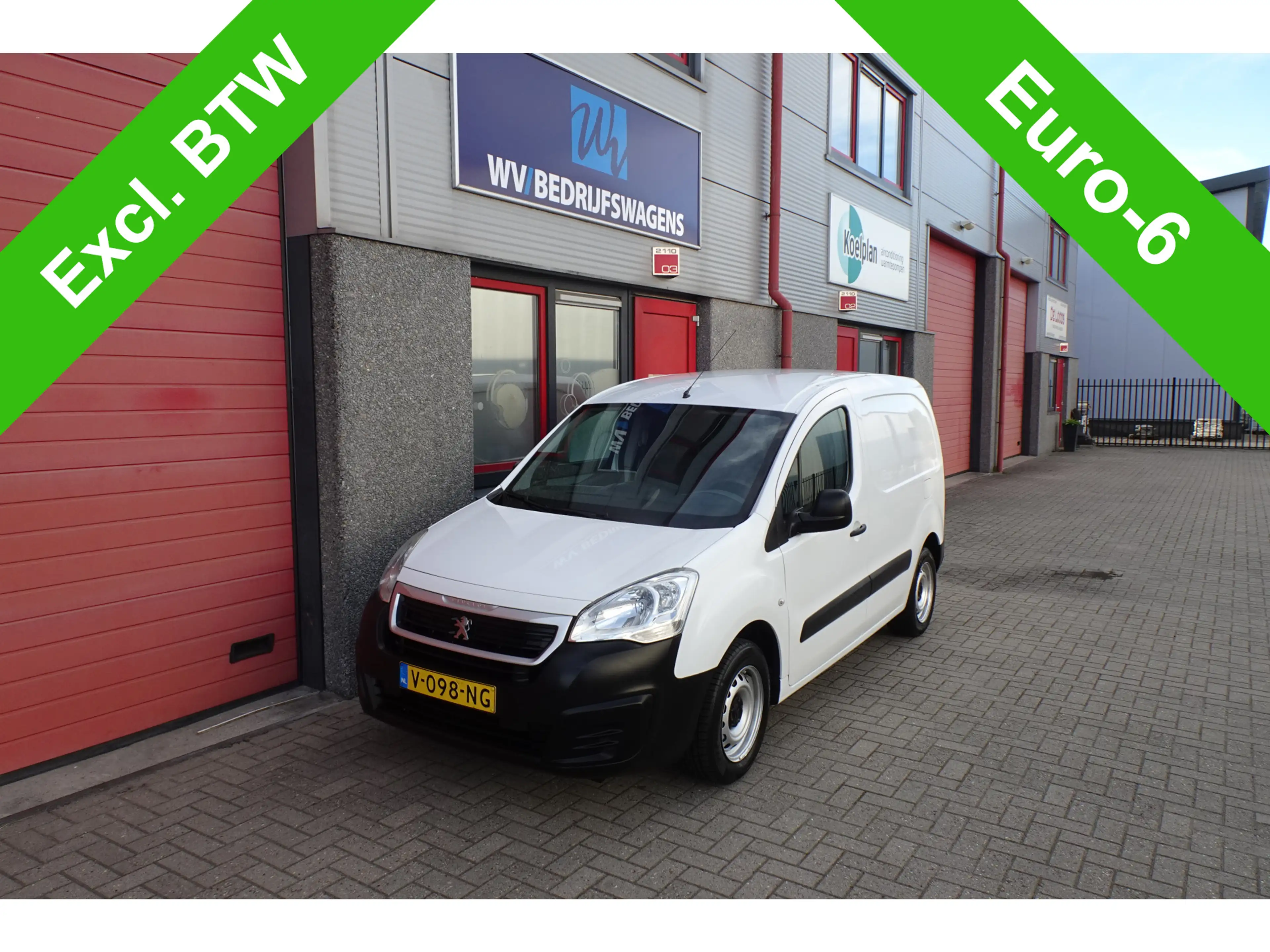 Peugeot Partner 120 1.6 BlueHDi 75 L1 XR airco 124381 km !!