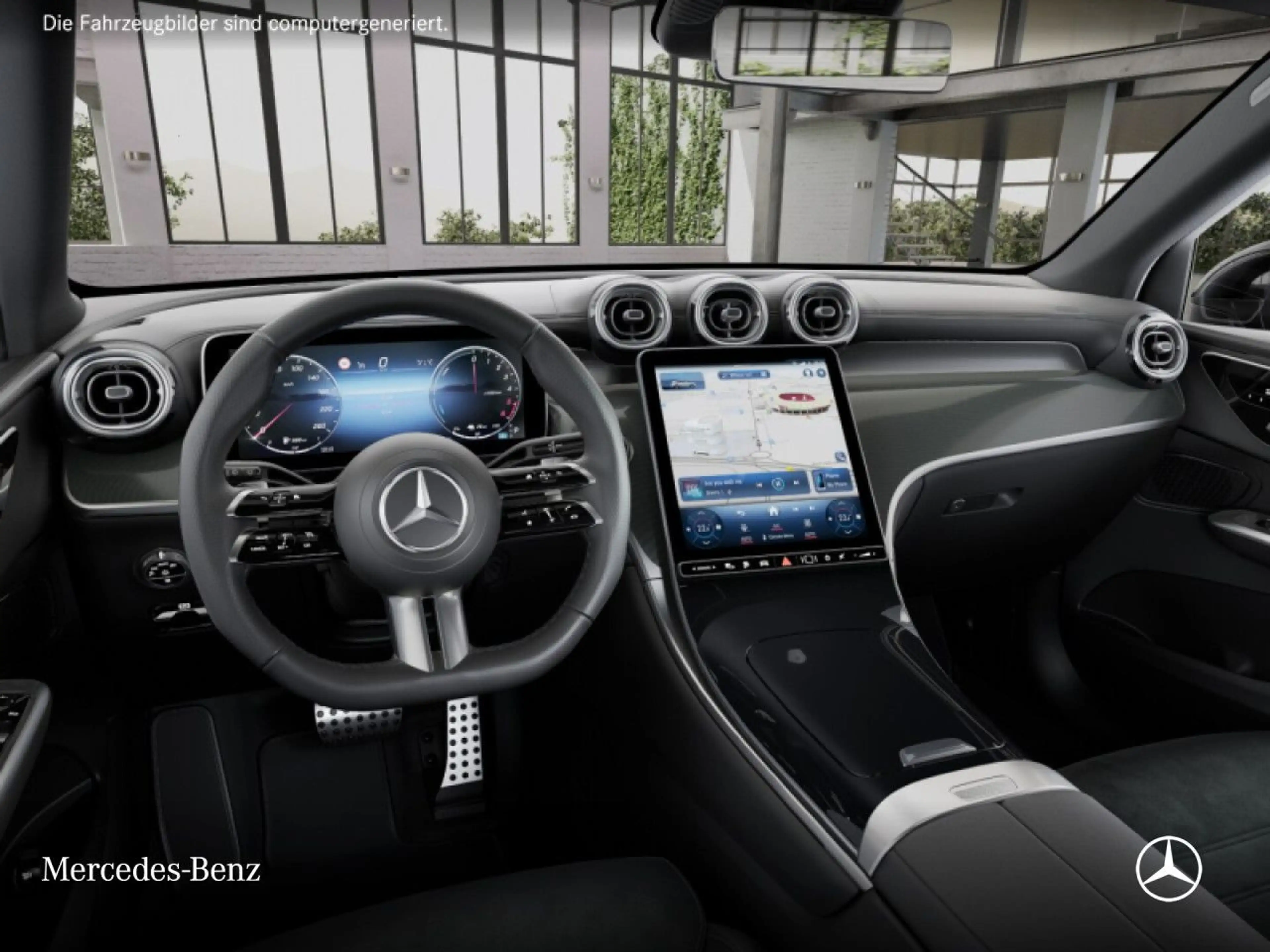 Mercedes-Benz GLC 300 de 4M AMG+NIGHT+PANO+360+AHK+LED+TOTW+9G — photo 9