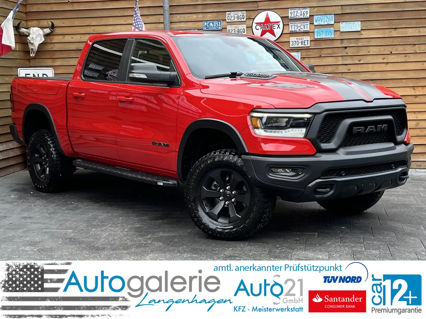 Dodge RAM 1500 Rebel 5,7L 12´´ Display RAMBOX LPG ACC Rood - 1