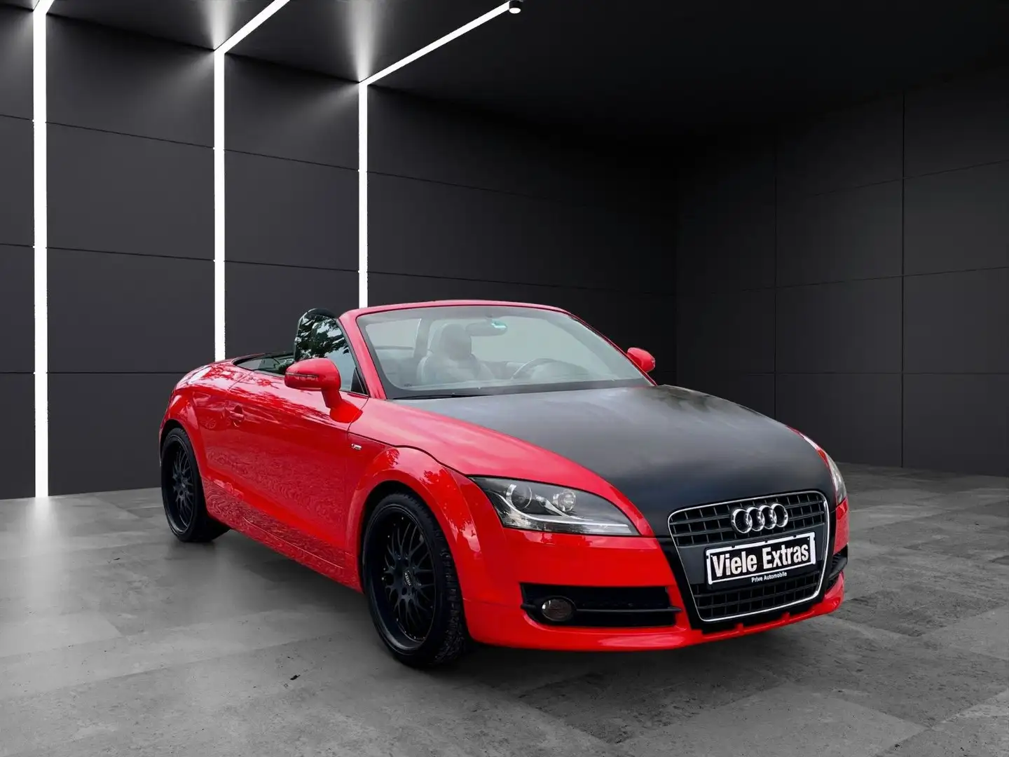 Audi TT Roadster SHZ~BOSE~Xenon Plus~MFL~PDC~Leder Rood - 1