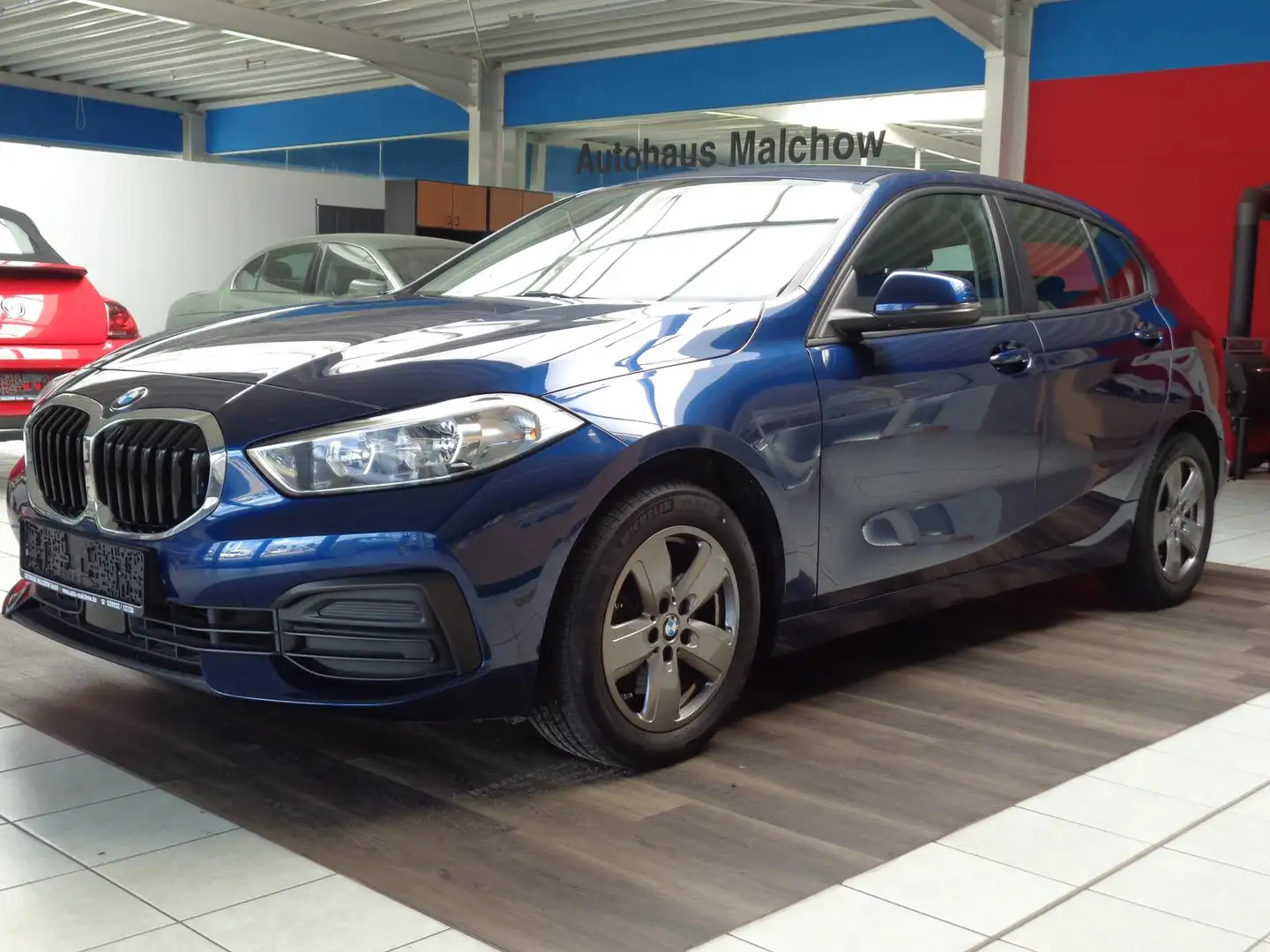 BMW 118 d Advantage,Navi,Temp.SHZ.Live Cockpit.Kam. Blau - 2