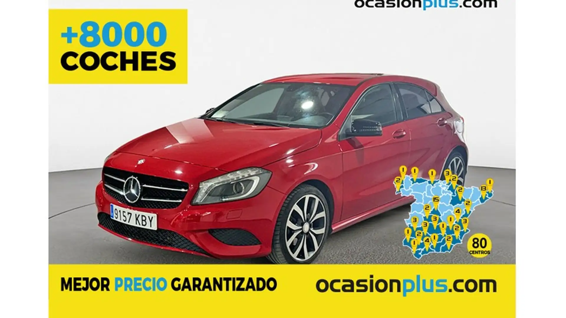 Mercedes-Benz A 200 BE Style Rojo - 1