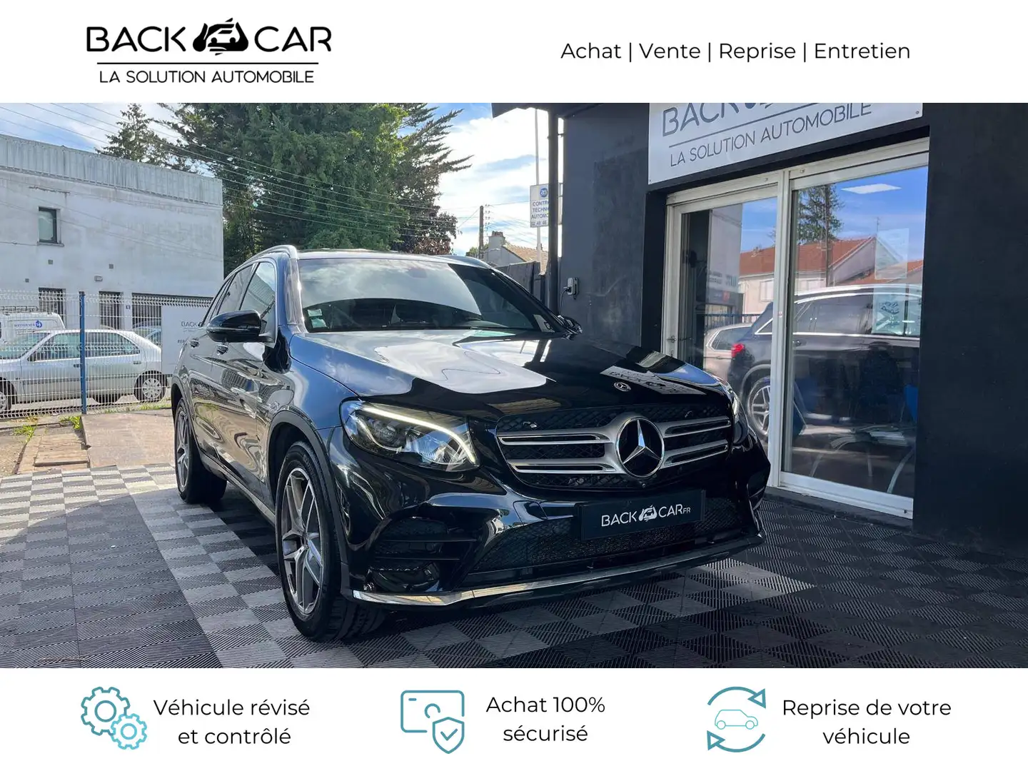 Mercedes-Benz GLC 250 Classe GLC 250 d 9G-Tronic 4Matic Sportline Zwart - 1