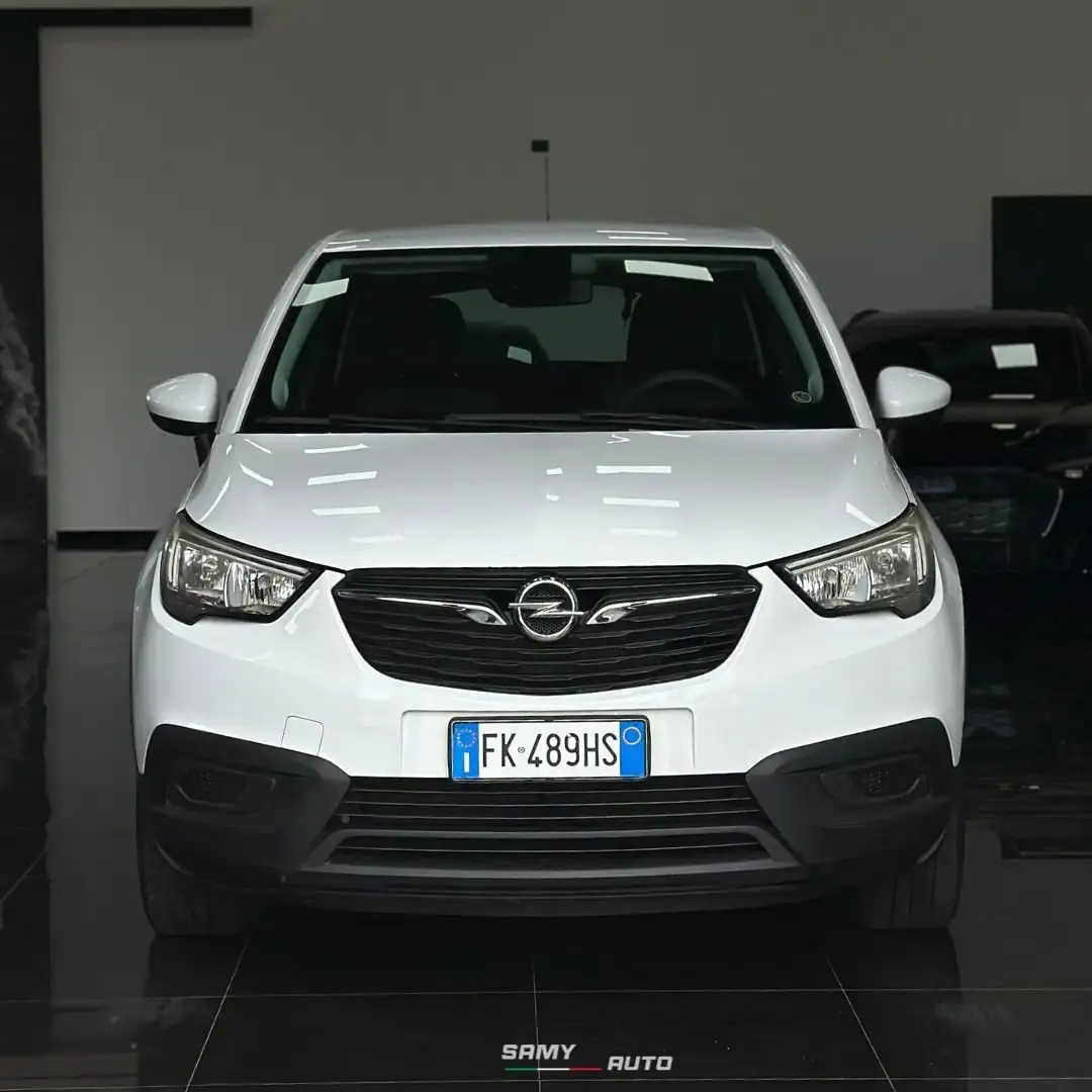 Opel Crossland X 1.6 ecotec Advance s Blanc - 1