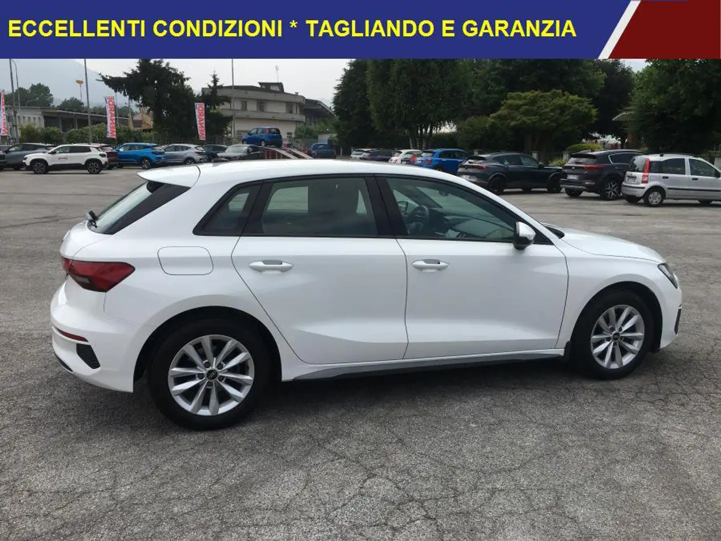 Audi A3 SPB 35 TFSI Sport Advanced ECCELLENTI CONDIZIONI Bianco - 2