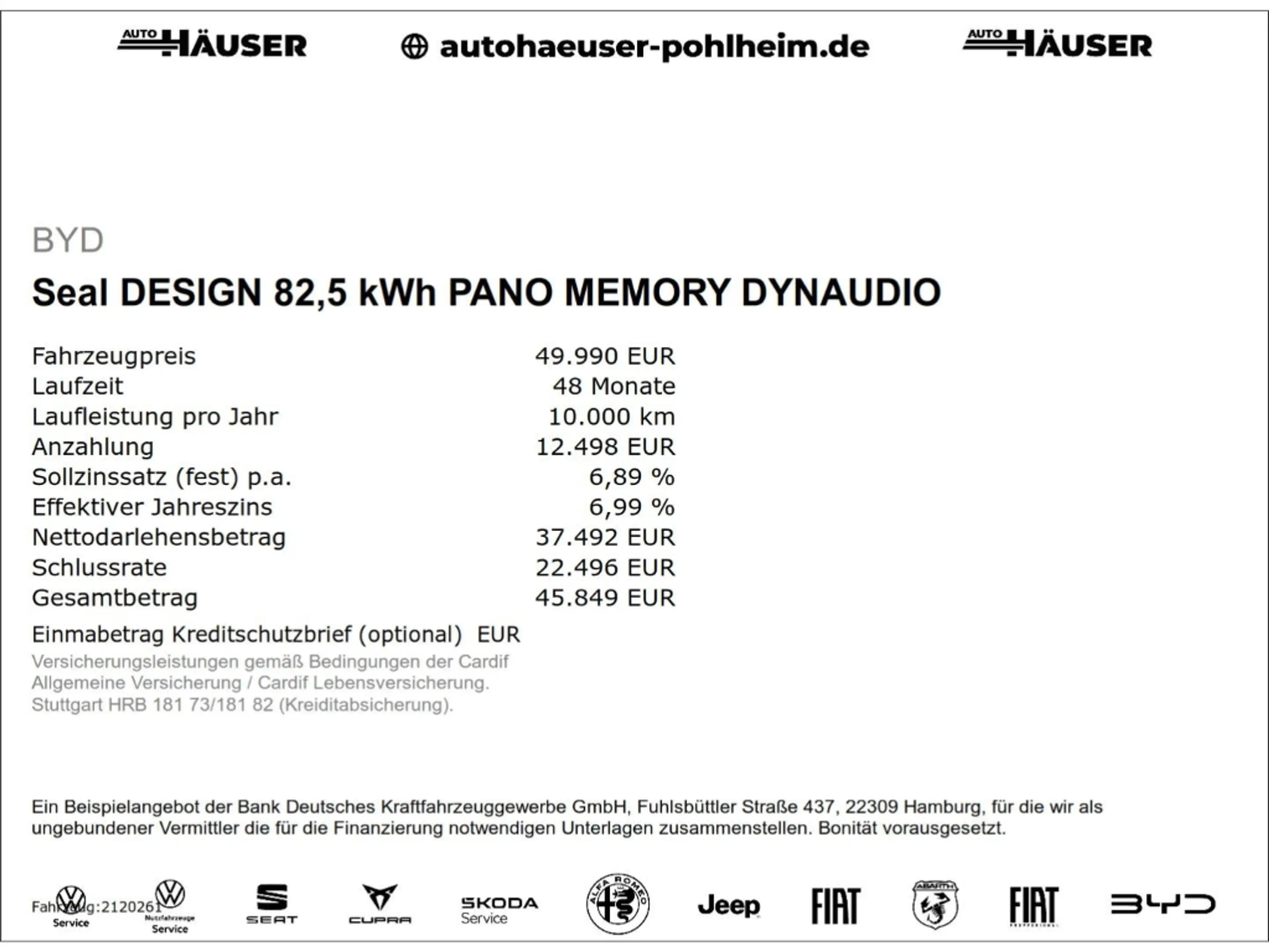 BYD Seal DESIGN 82,5 kWh PANO MEMORY DYNAUDIO — photo 8
