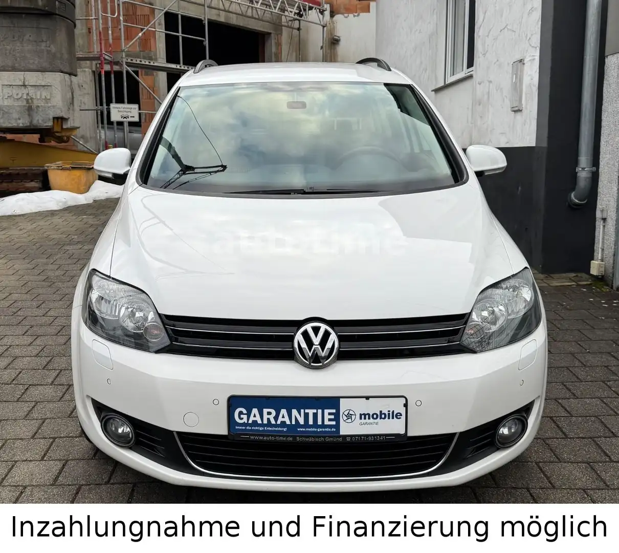 Volkswagen Golf Plus -Klima-AHK-Alu-Sitzh! Weiß - 2