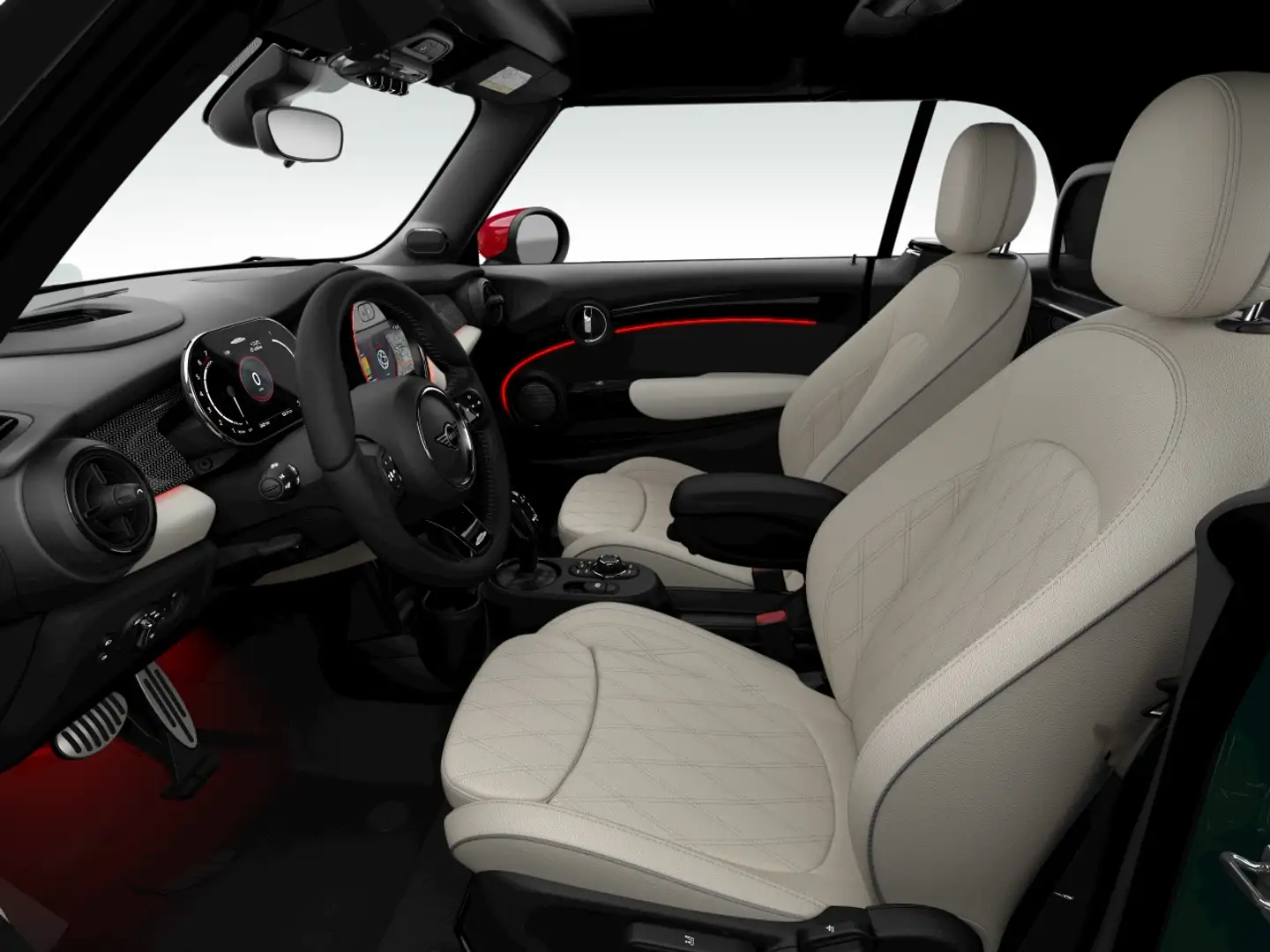 MINI John Cooper Works Cabrio 2.0 F1 Aut. | Navi | Leder Chester | H&K | Head-Up Vert - 2