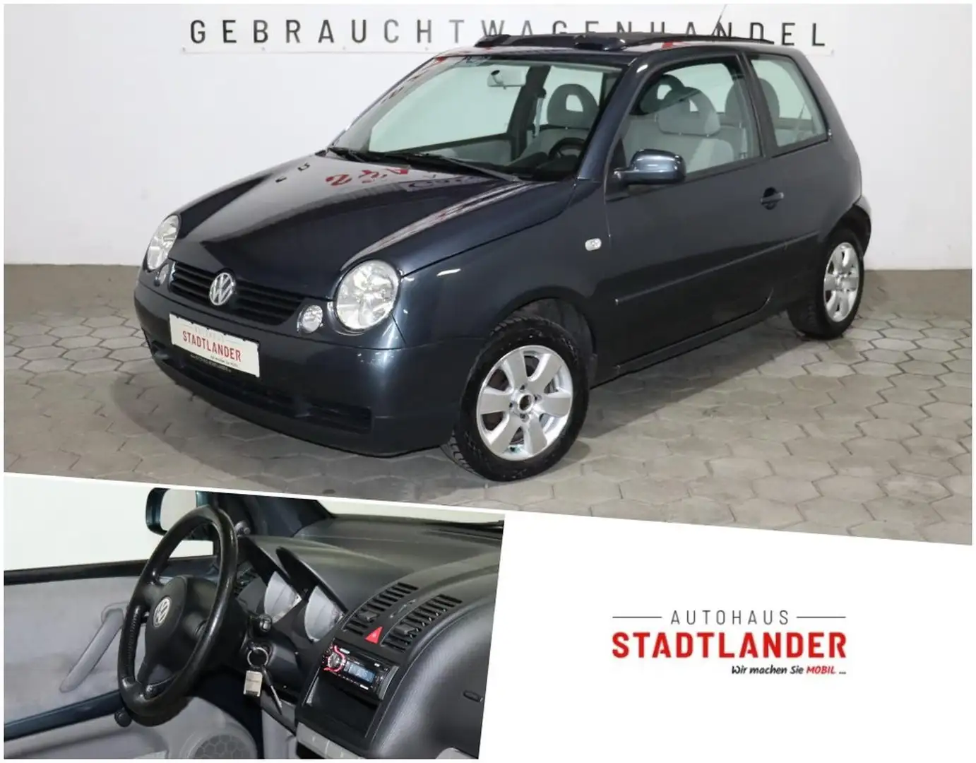 Volkswagen Lupo Windsor 1.4 Servo Bleu - 1