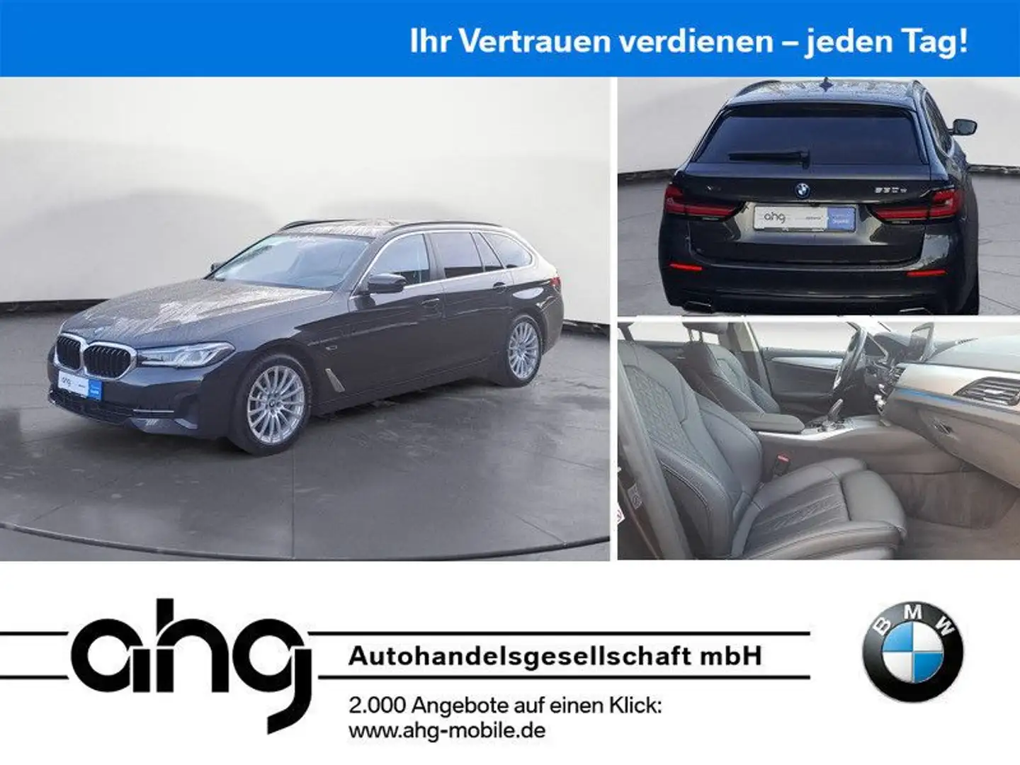 BMW 530 e xDrive Touring Innovationsp. Aut. Klimaaut. Grau - 1