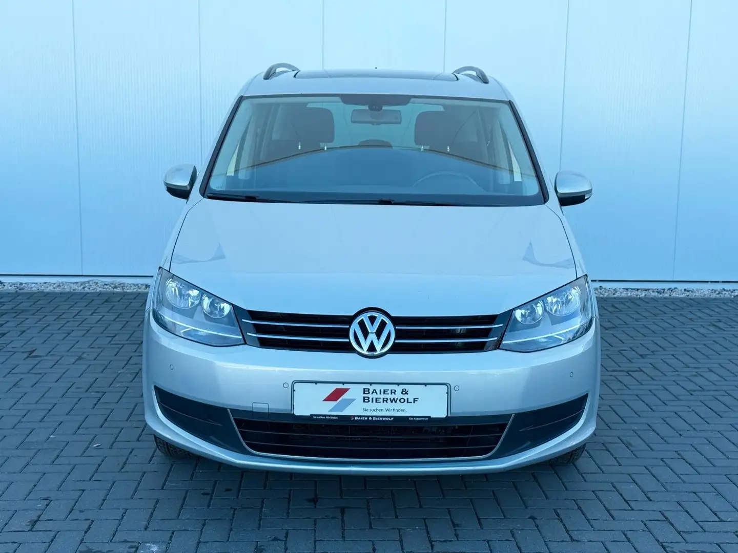 Volkswagen Sharan Comfortline 2.0TDI DSG 2xSCHIEBET AHK RFK Silber - 2