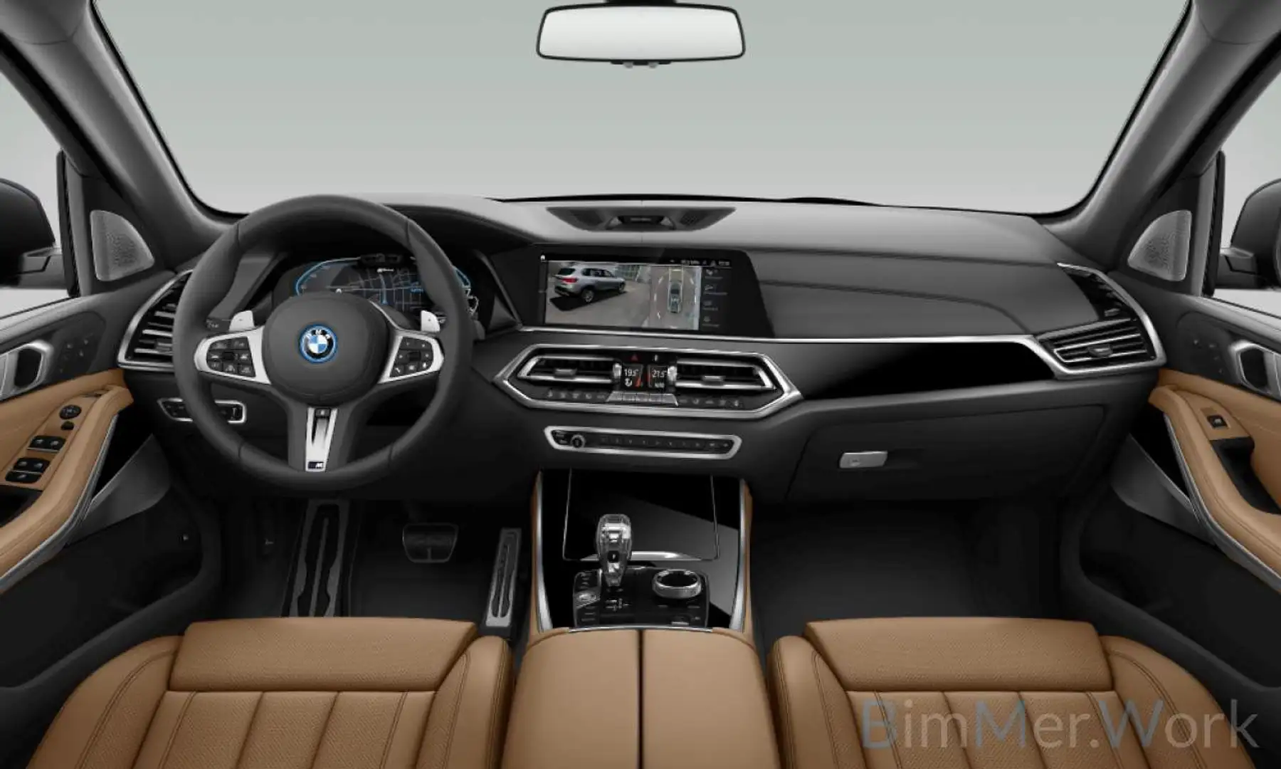 BMW X5 45e M Sport*3xTV*Nightv*Bower*Massage*PanoSKY Grijs - 2