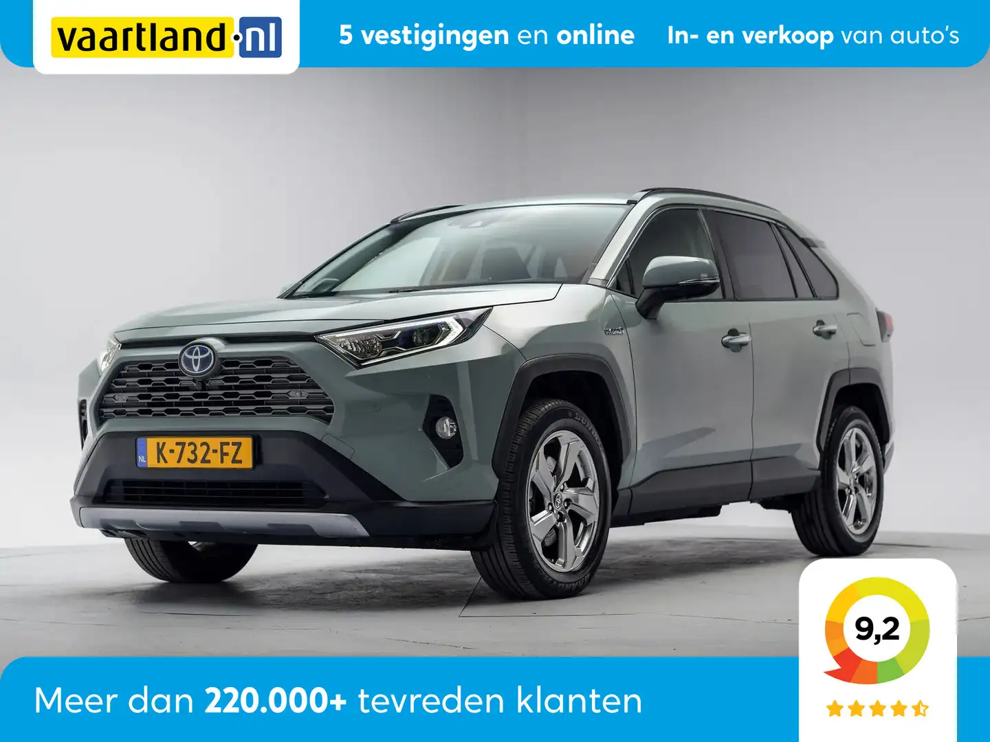 Toyota RAV 4 2.5 Hybrid 2WD Executive [ LED JBL-audio Leder Nav Groen - 1