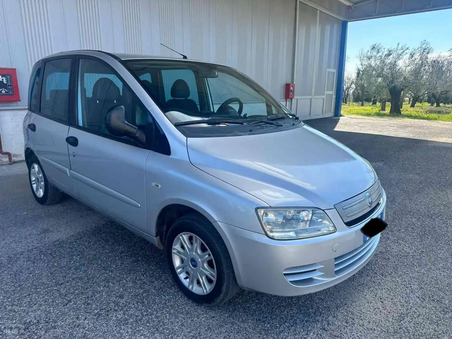 Fiat Multipla 1.6 16V Natural Power Dynamic Срібний - 1
