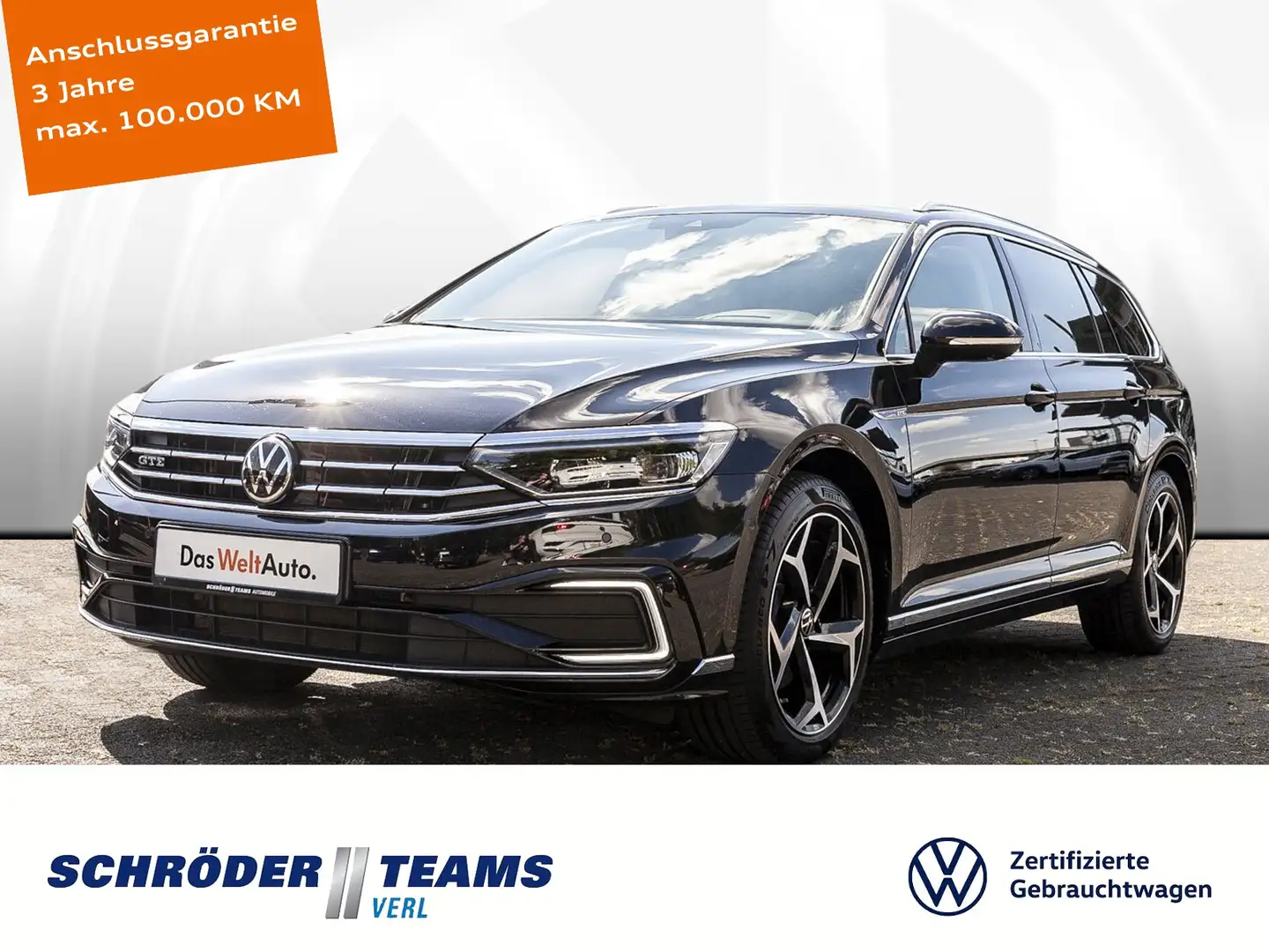 Volkswagen Passat Variant GTE 1.4 TSI DSG Schwarz - 1