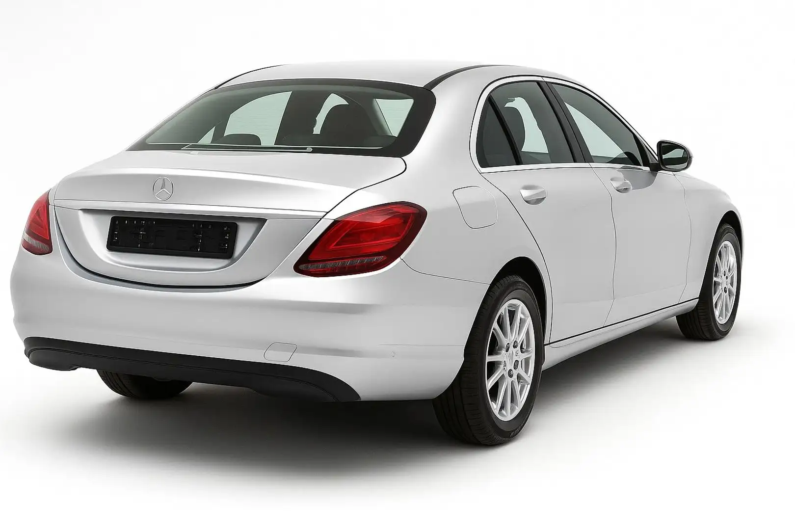 Mercedes-Benz C 220 d BlueTec/Klimaautomatik/Sitzheizung/1.Hand Silber - 2