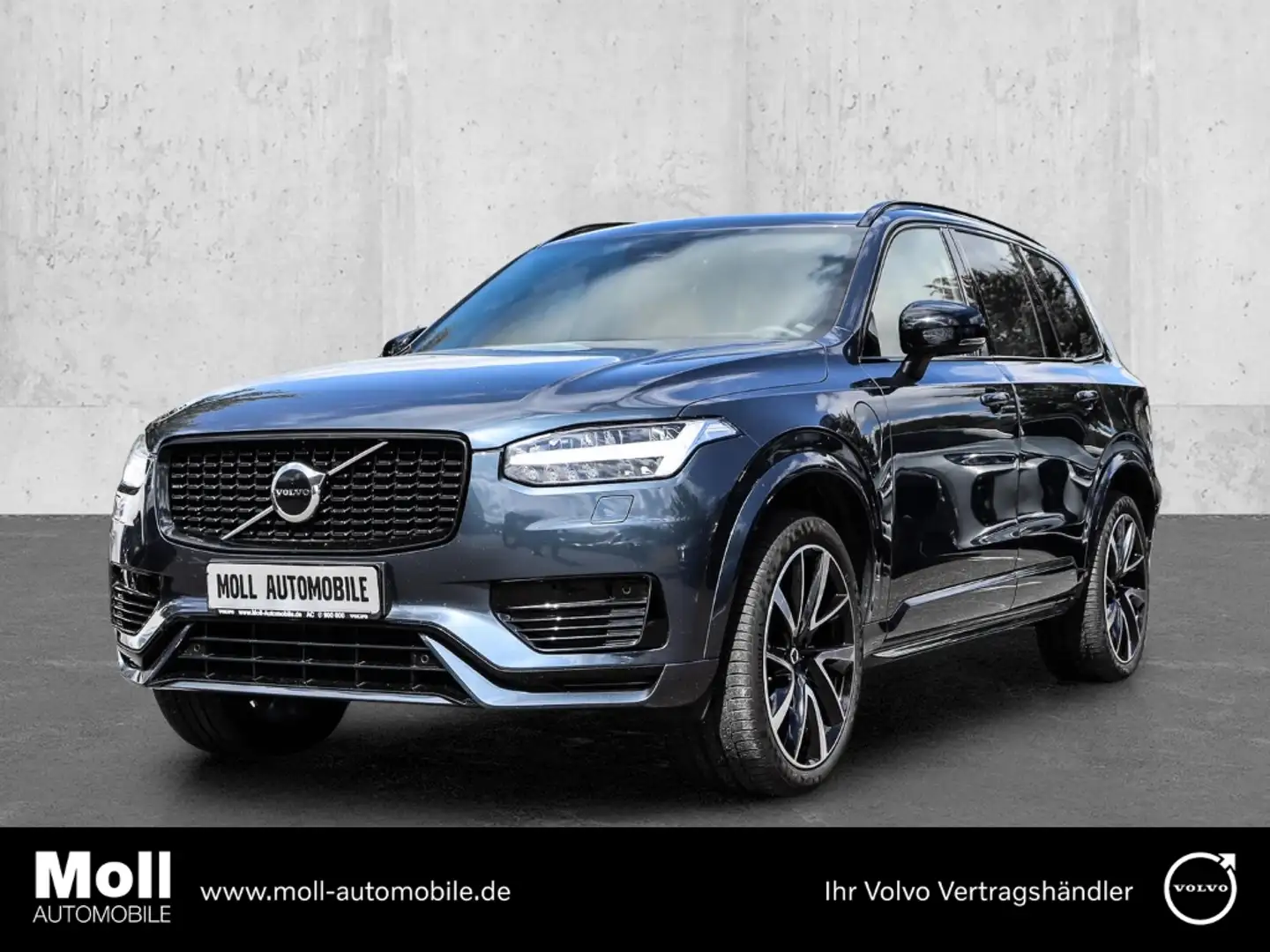 Volvo XC90 Ultimate Dark Recharge Plug-In Hybrid AWD T8 Twin Bleu - 1