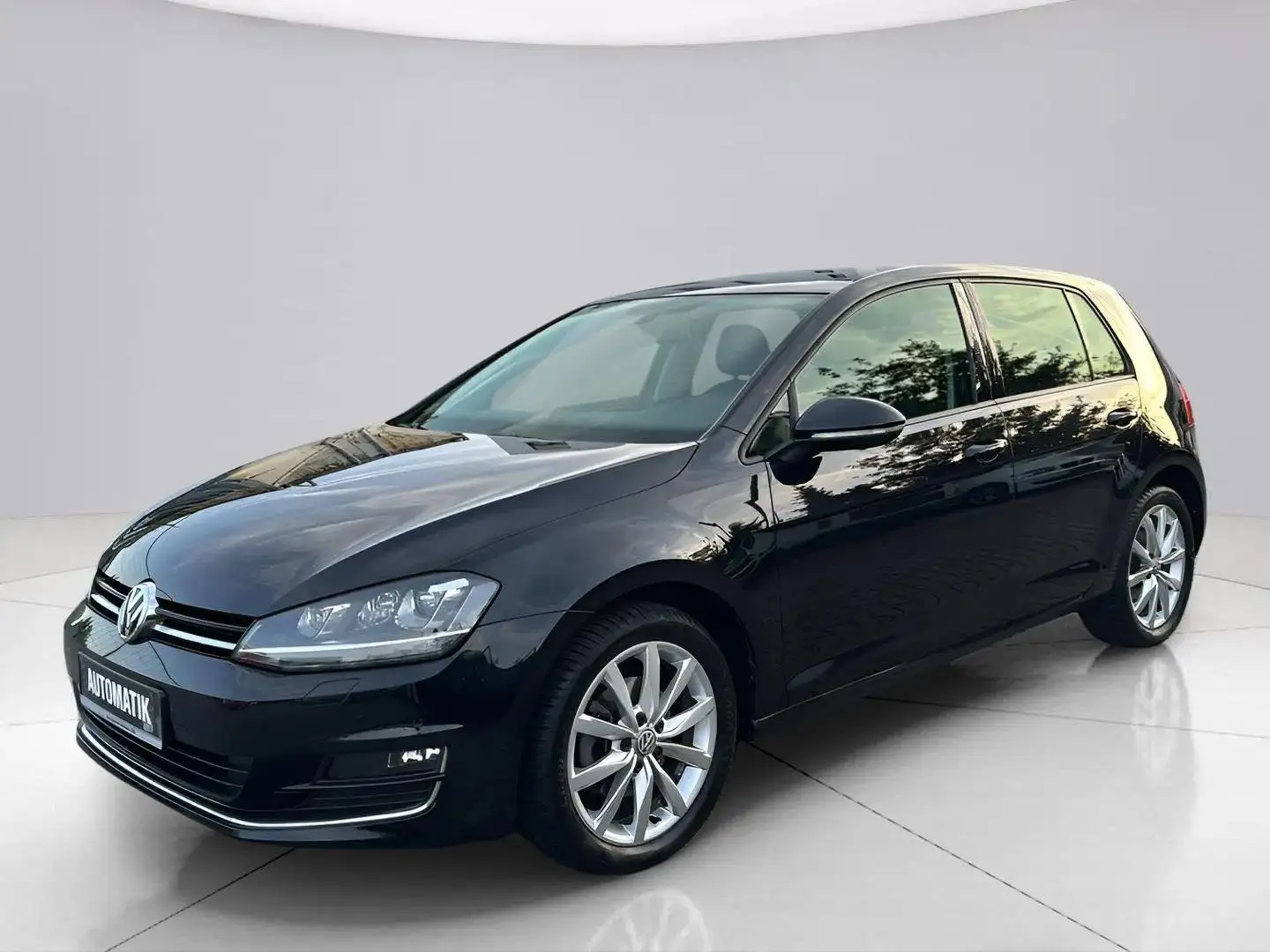 Volkswagen Golf Highline BMT*Automatik*SHZ*AHK*Navi*4/5T*PDC*Klima Zwart - 1