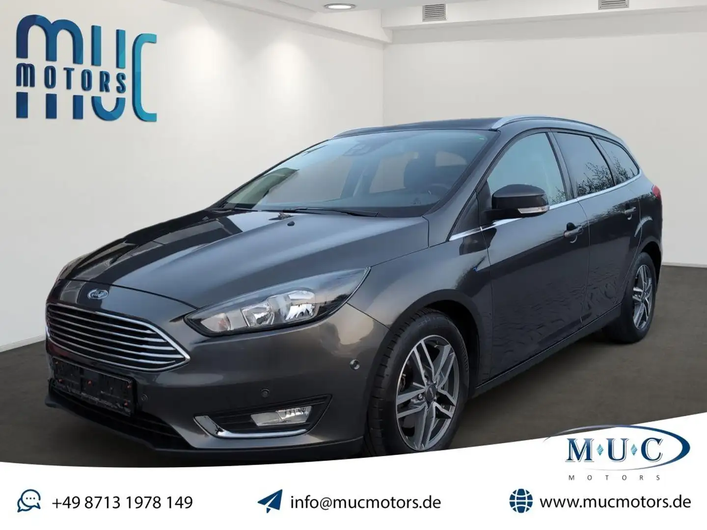 Ford Focus 1.5 EcoBoost Titanium Aut~WinterPak. Grau - 1