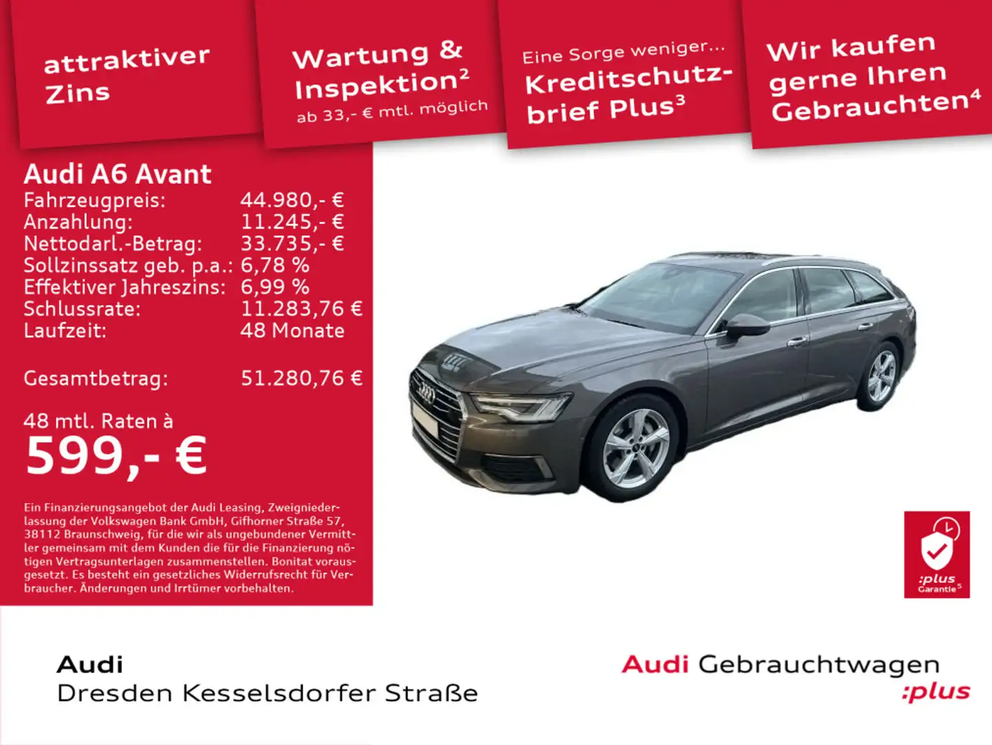 Audi A6 Design 50 TDI quattro 210(286) kW(PS) t Braun - 1