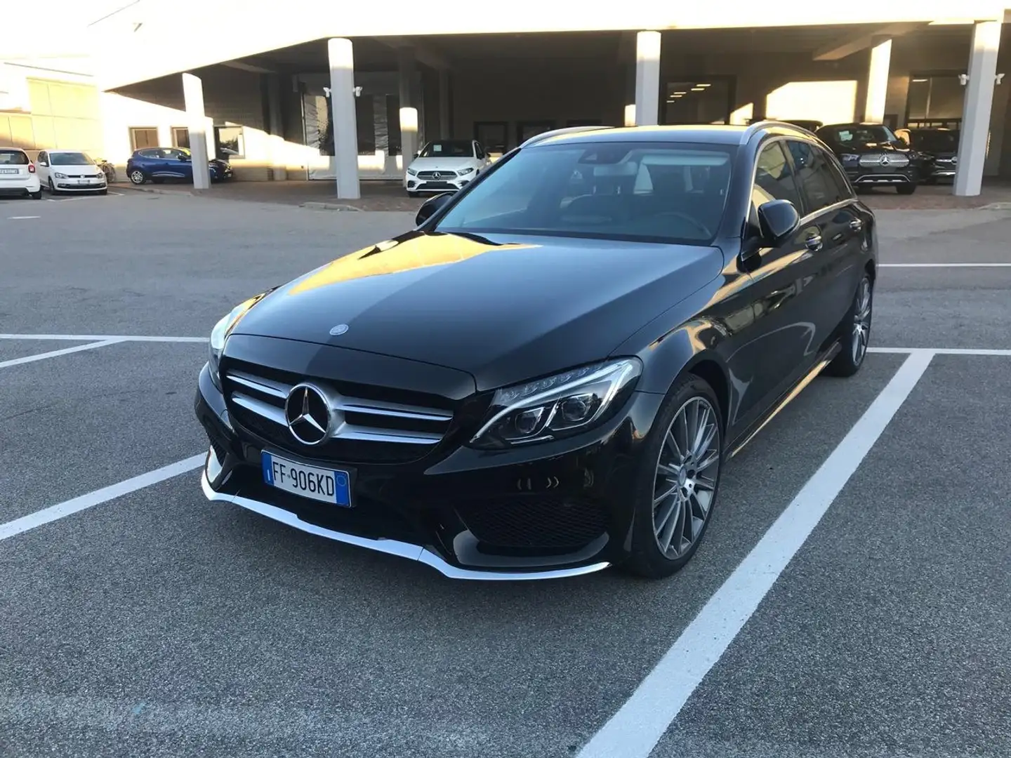 Mercedes-Benz C 220 Classe C-W205 2016 SW  Premium Line 4matic auto 9m Schwarz - 1