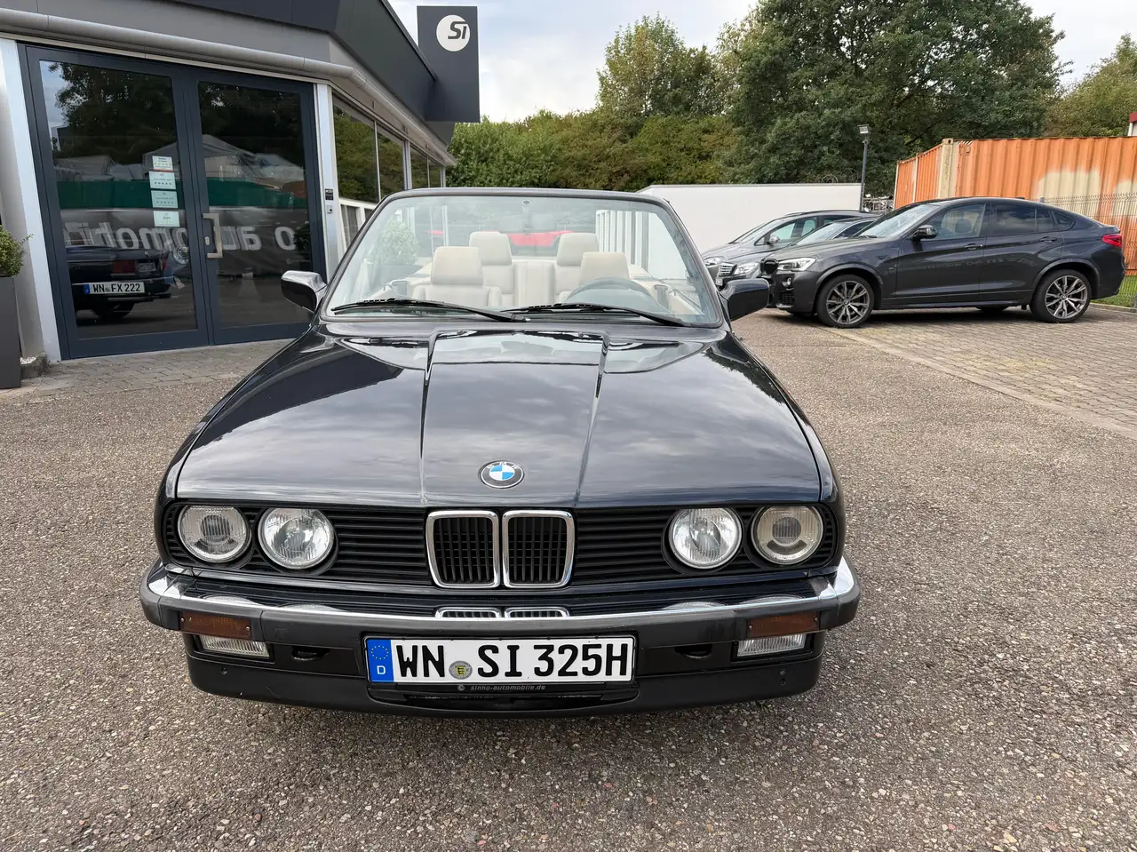 BMW 325 i E30 Cabrio VFL H-Zulassung Scheckheft M-Technik Lenkrad ALU BBS, foto 11