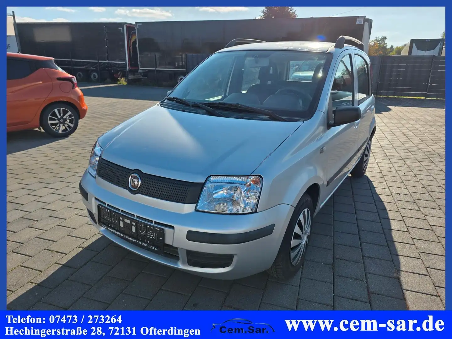 Fiat Panda 1.1 8V Active *TÜV bis Januar 2027*1.Hand* Silber - 2