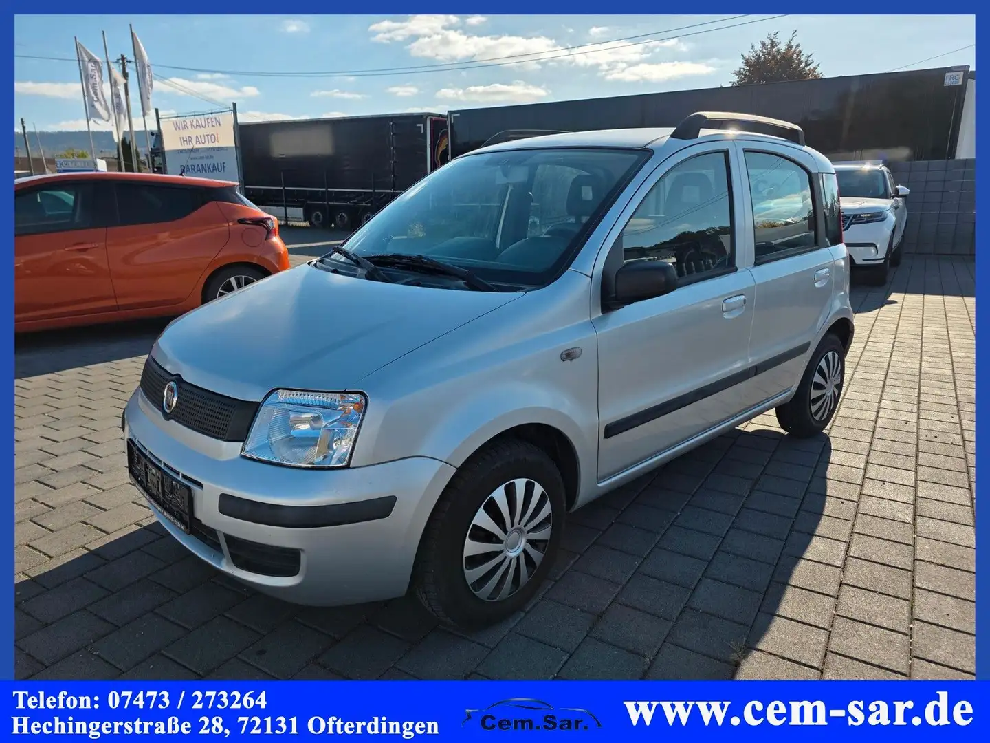 Fiat Panda 1.1 8V Active *TÜV bis Januar 2027*1.Hand* Silber - 1