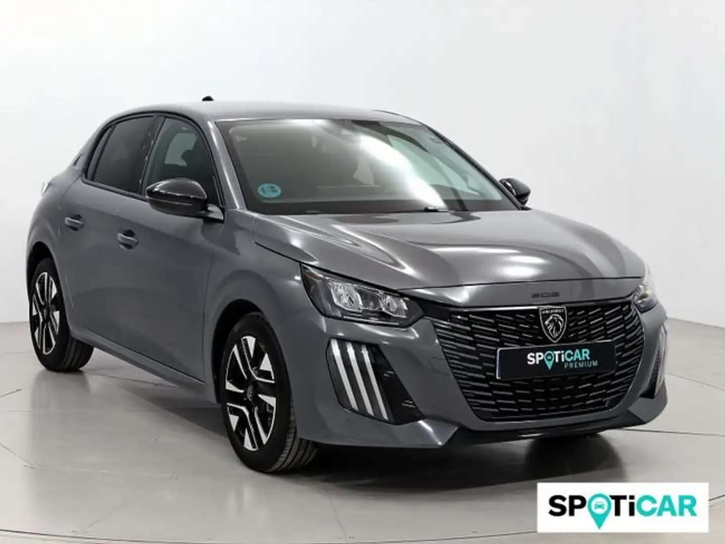 Peugeot 208 Allure Gasolina 100 S&S 6 Vel. MAN Gris - 1