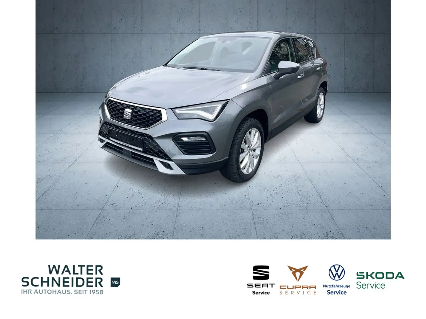 SEAT Ateca 1.5 TSI DSG Style Navi LED beats Grau - 1