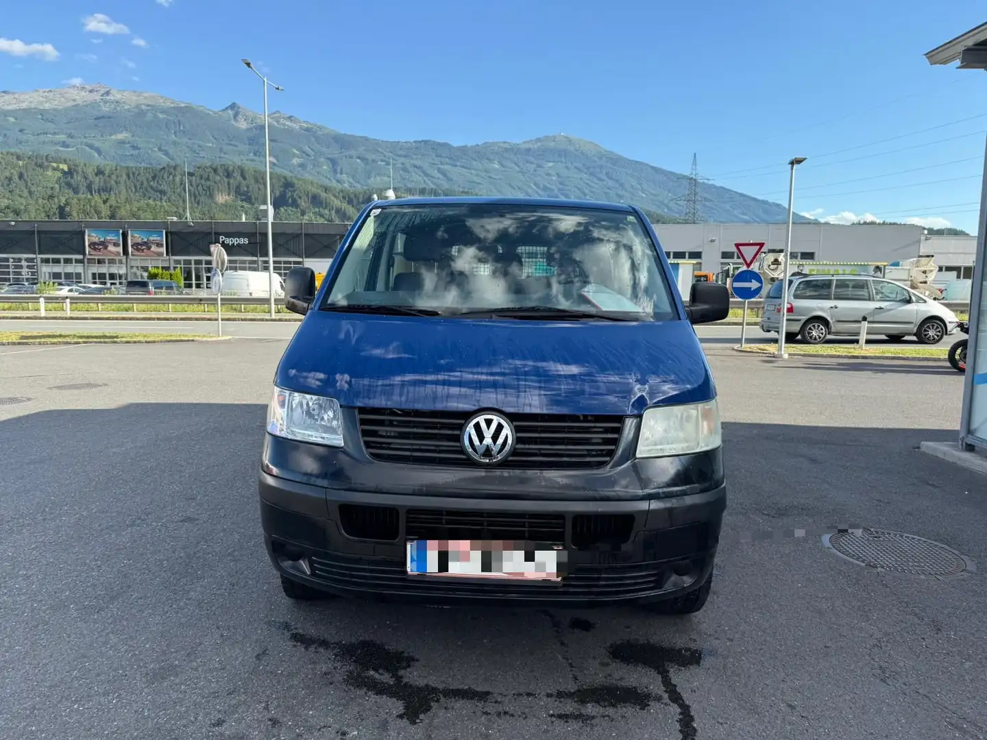 Volkswagen T5 Doka-Kastenwagen LR TDI D-PF 4 Blauw - 1