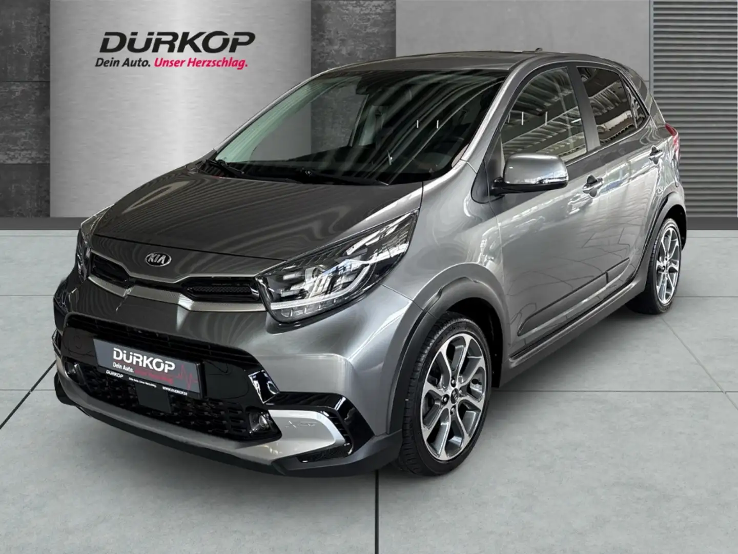 Kia Picanto X-Line Navi/Einparkhilfe/Rückfahrkamera Grau - 1
